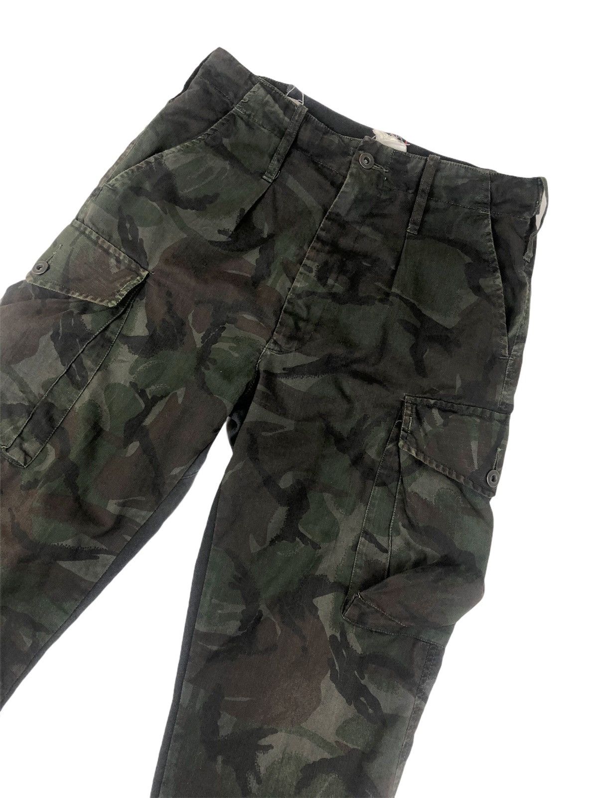 Designer × Japanese Brand Vintage 0044 Rue Jean Pierre Timbaud Hyrid Camo Cargo Pants Size US 32 / EU 48 - 2 Thumbnail