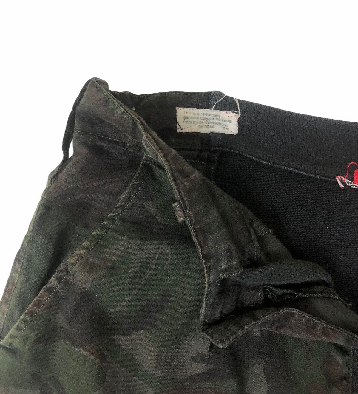 Designer × Japanese Brand Vintage 0044 Rue Jean Pierre Timbaud Hyrid Camo Cargo Pants Size US 32 / EU 48 - 7 Thumbnail