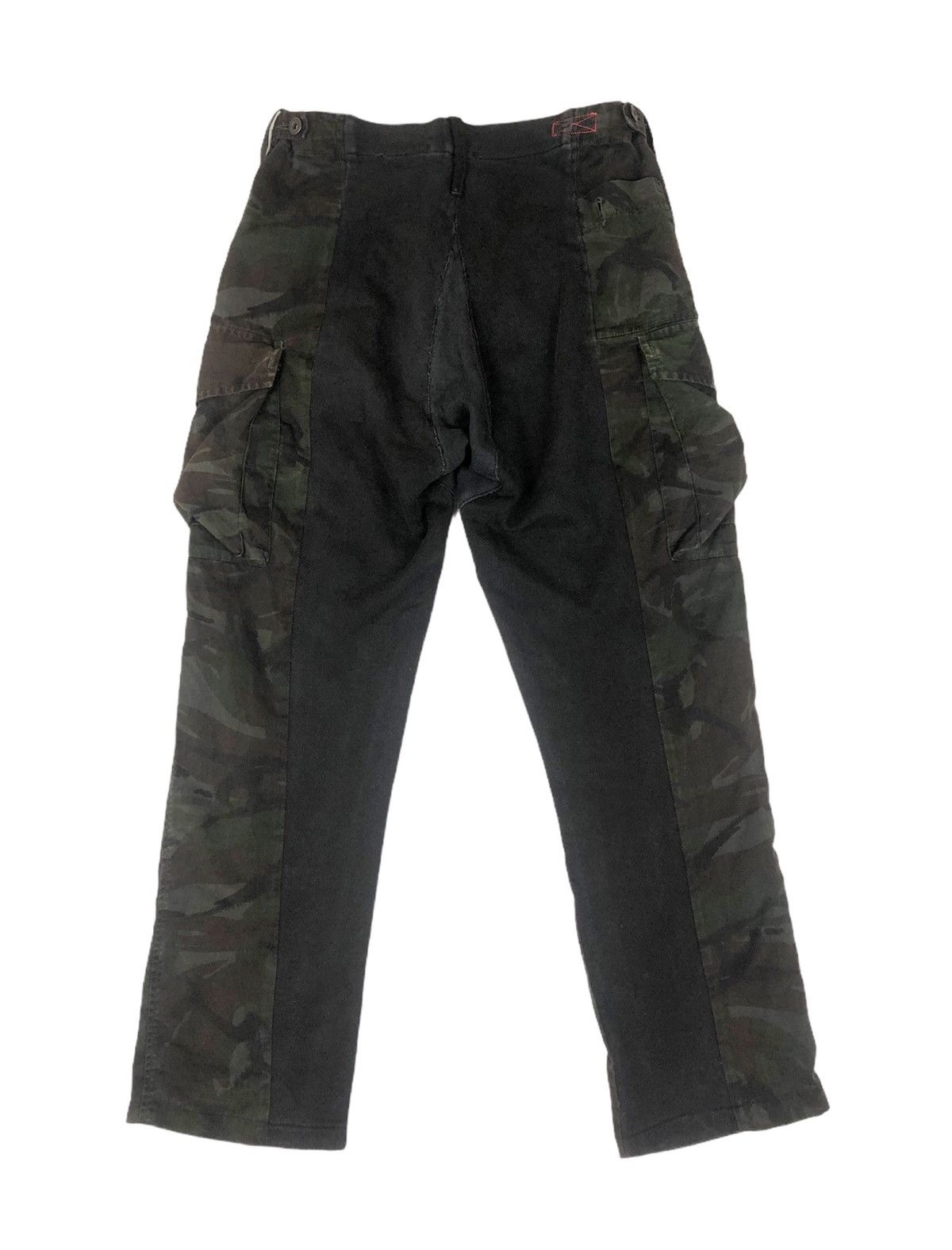 Designer × Japanese Brand Vintage 0044 Rue Jean Pierre Timbaud Hyrid Camo Cargo Pants Size US 32 / EU 48 - 8 Thumbnail