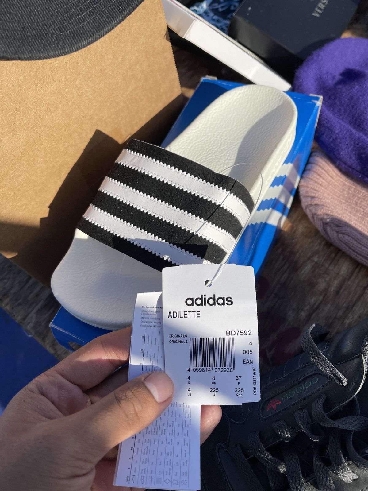 Jerry lorenzo adidas slides new arrivals