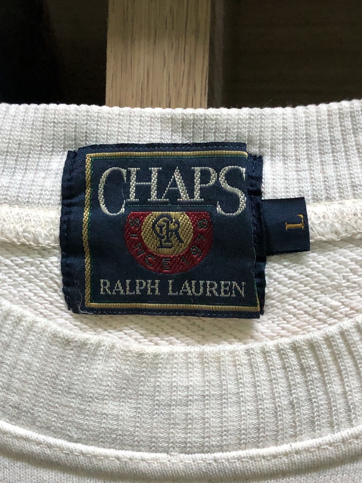 Chaps Ralph Lauren Vintage Chaps Ralph Lauren Embroidery Sweatshirts Size US L / EU 52-54 / 3 - 7 Thumbnail