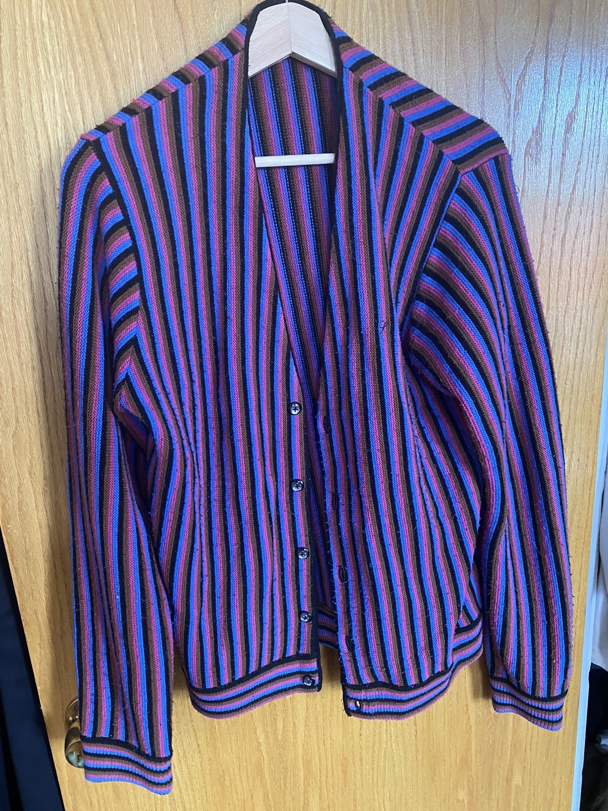Supreme Micro Stripe Cardigan Size US M / EU 48-50 / 2 - 1 Thumbnail