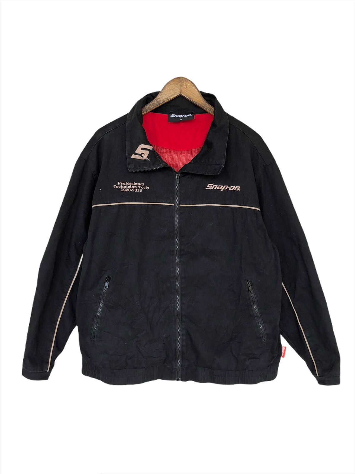 Honda Vintage Snap On ™️ Logo Pro Technician Tools Racing Jacket Size US L / EU 52-54 / 3 - 1 Thumbnail