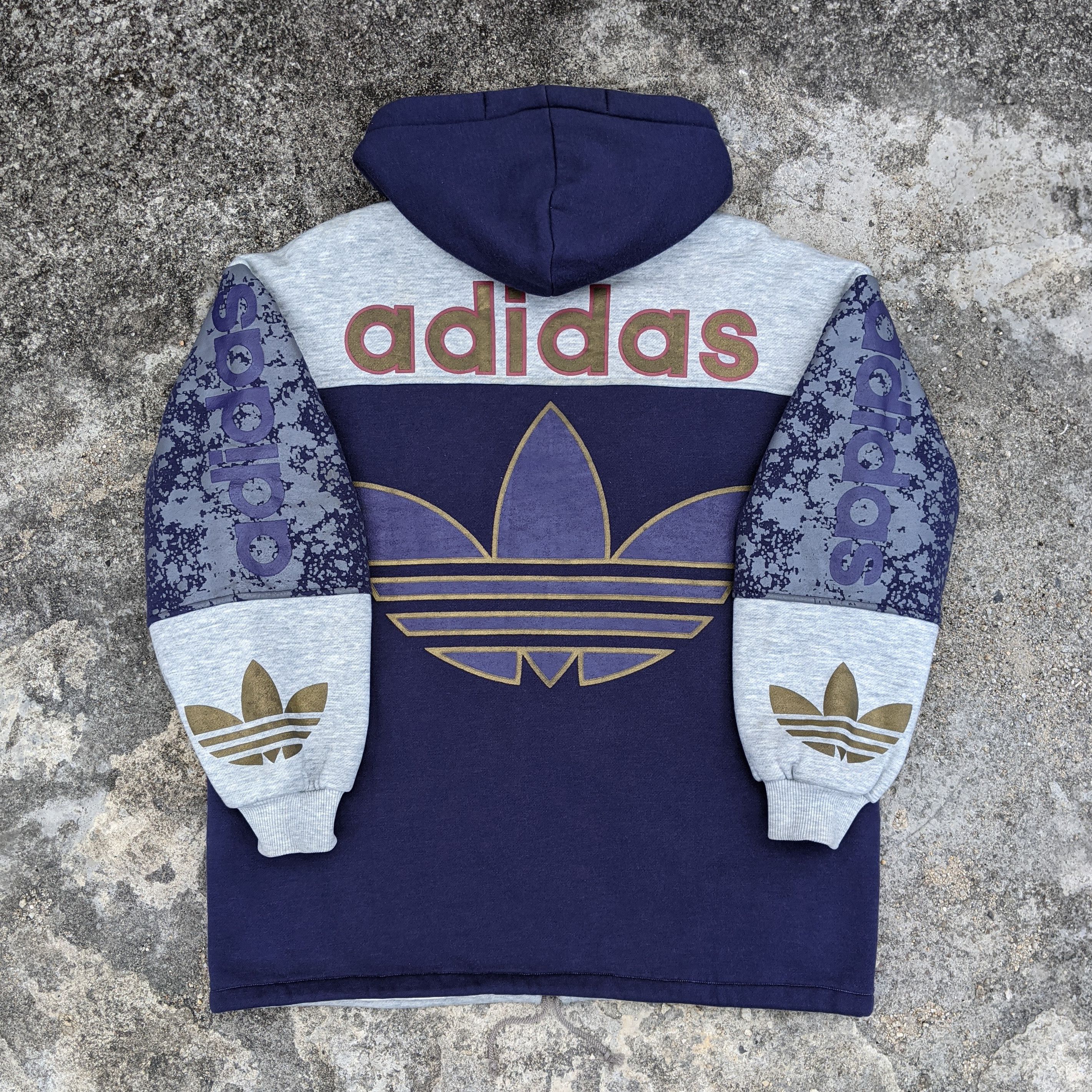 80s〜 adidas DESCENTE ice blue sweatshirt Vintage Adidas West Germany Descente 80s Tracktop Jacket