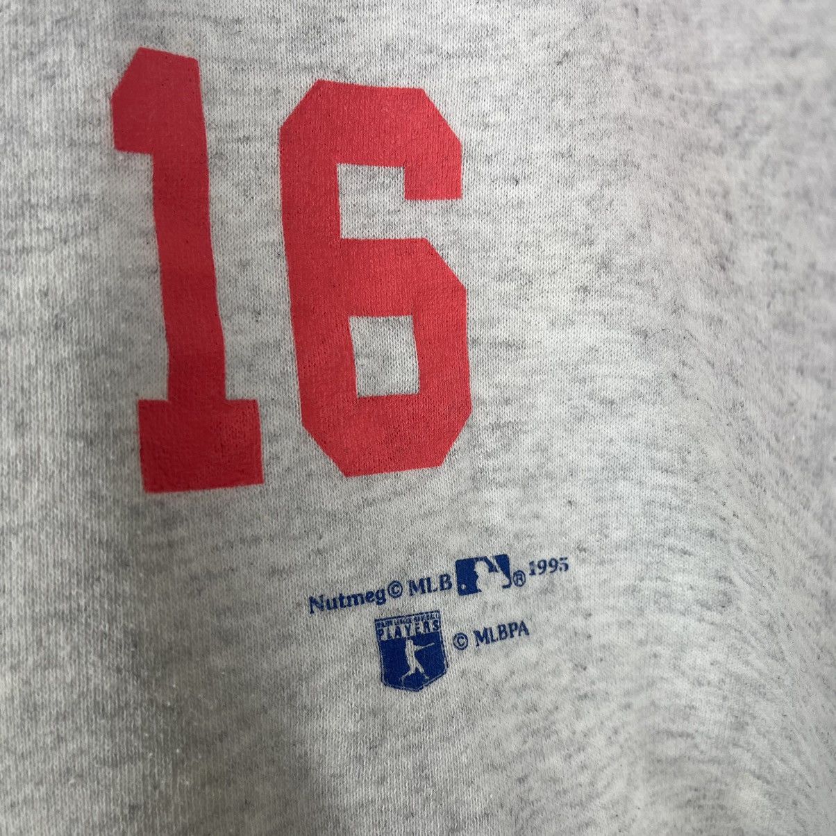 MLB Vintage 90s Hideo Nomo Dr K sweatshirt ©1995 Size US L / EU 52-54 / 3 - 3 Thumbnail