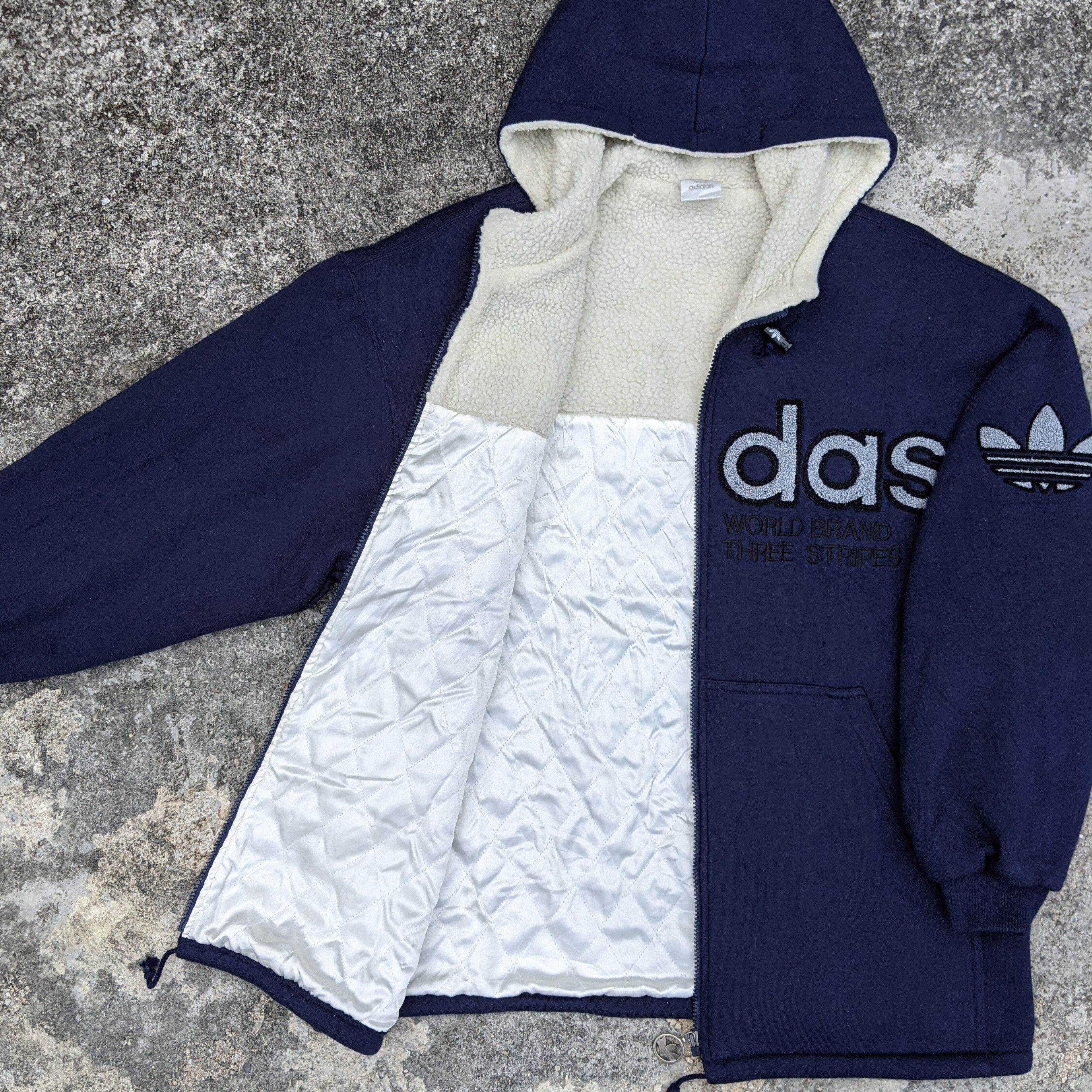 Adidas Vintage Adidas Descente Big Logo Hoodie Jacket Size US XL / EU 56 / 4 - 5 Thumbnail