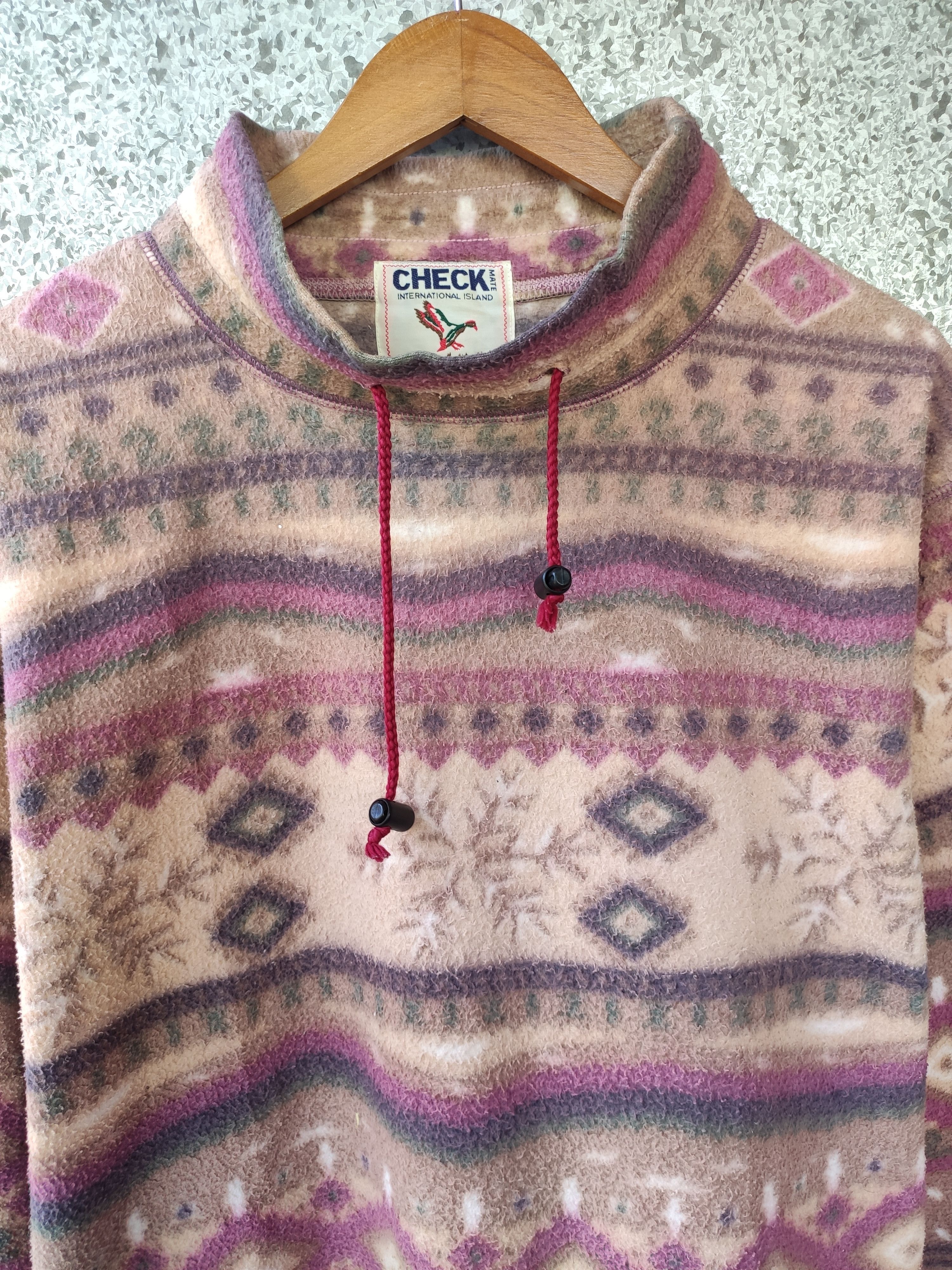 Native Vintage Check mate fleece Size US L / EU 52-54 / 3 - 2 Thumbnail