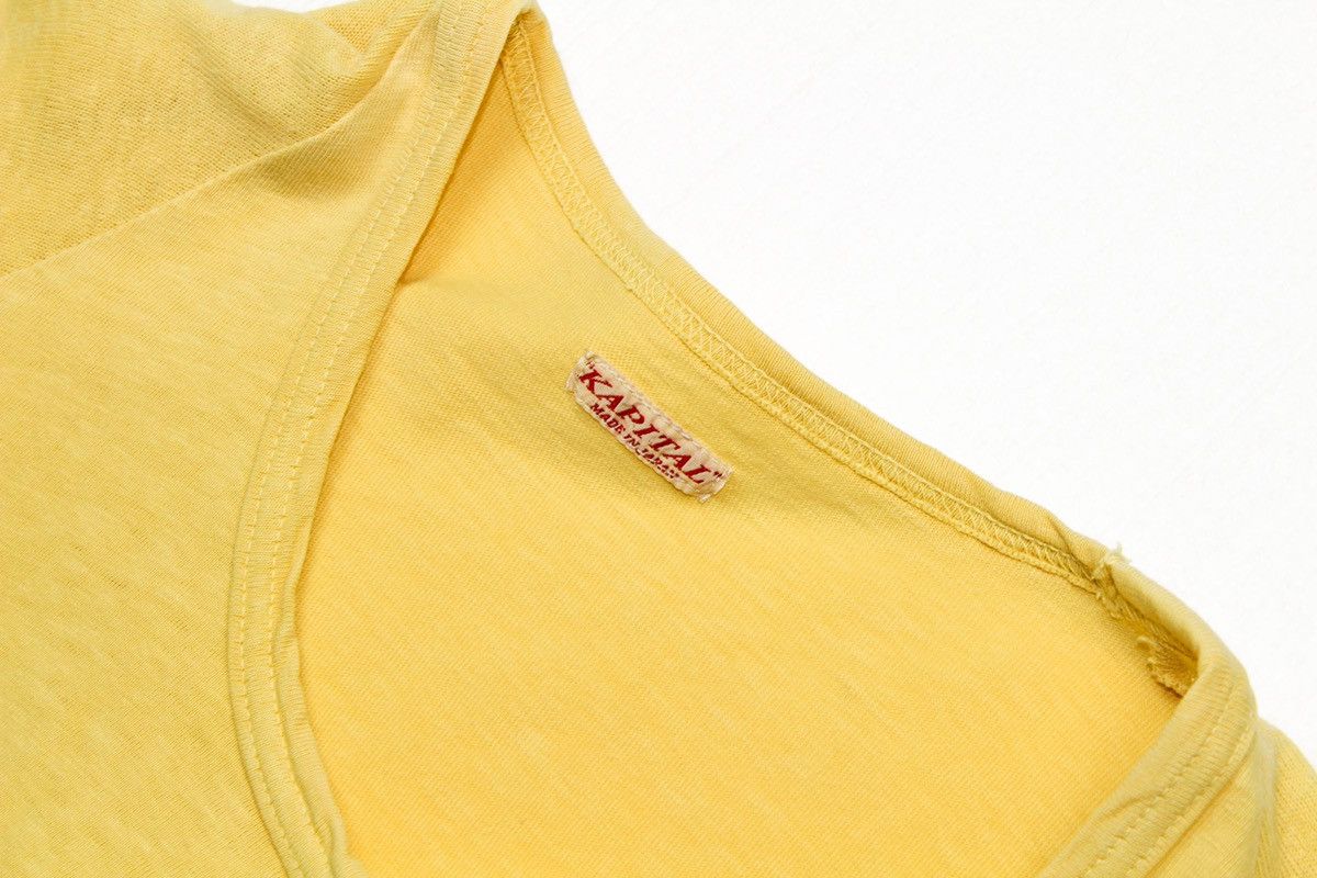 Kapital FINAL DROP Double Pocket L/S Tee Size US XL / EU 56 / 4 - 3 Thumbnail