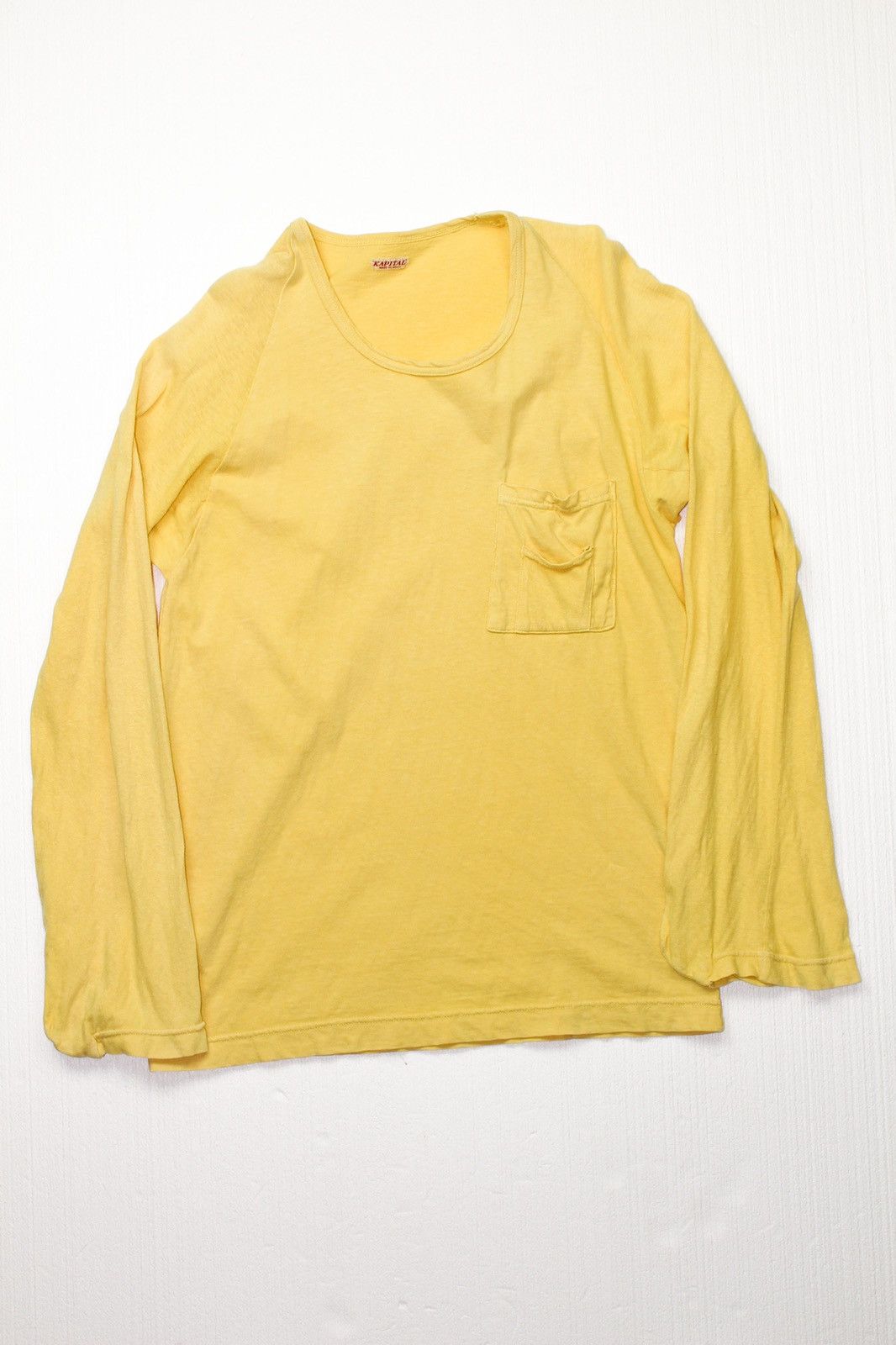 Kapital FINAL DROP Double Pocket L/S Tee Size US XL / EU 56 / 4 - 1 Thumbnail