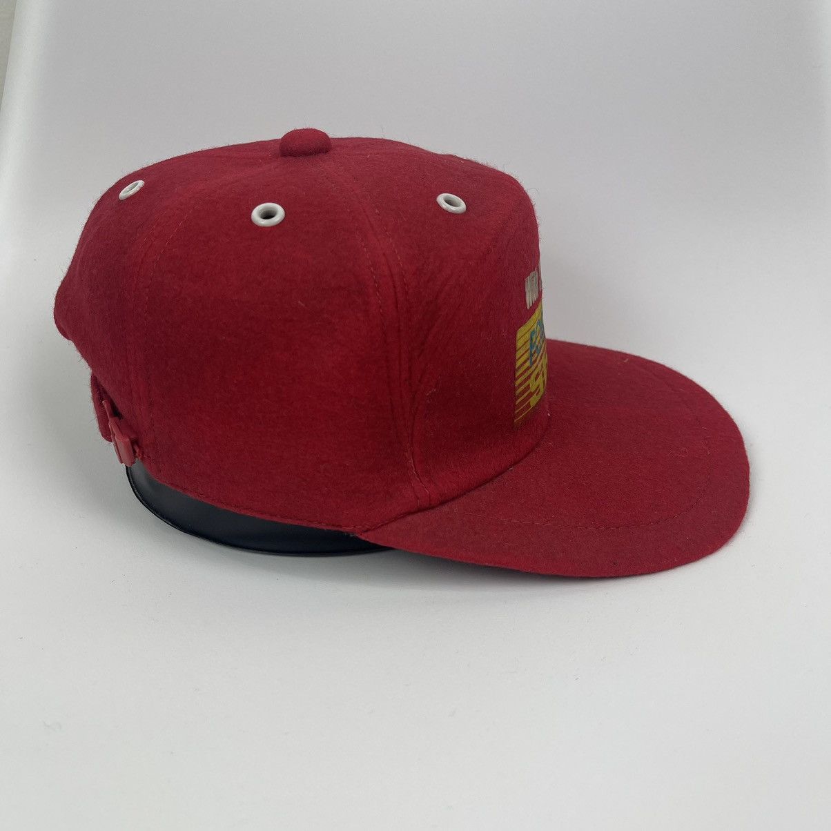 Vintage Vintage Formula1 shell hat Size ONE SIZE - 4 Thumbnail