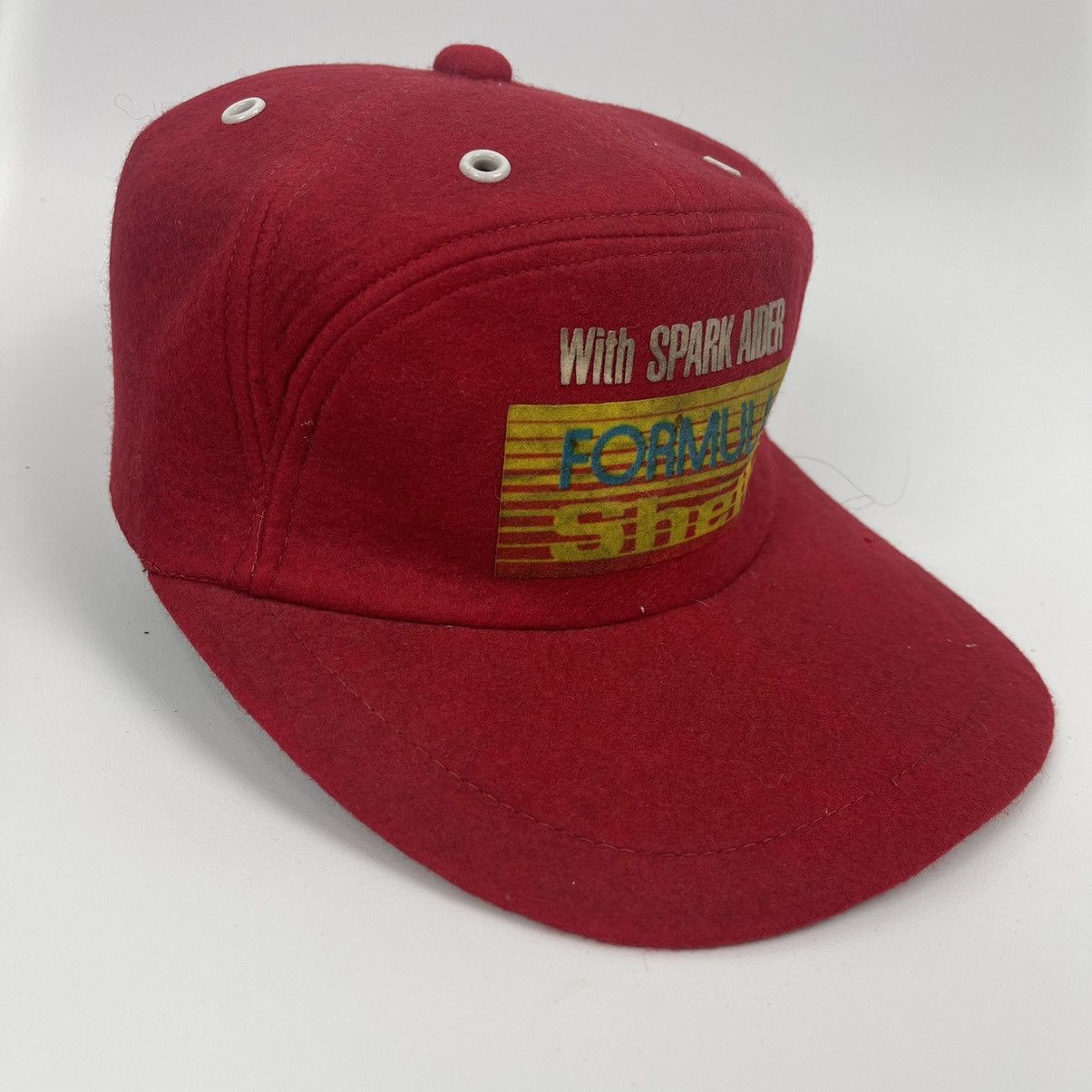 Vintage Vintage Formula1 shell hat Size ONE SIZE - 2 Thumbnail