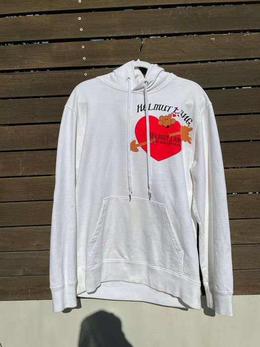 Helmut lang heart discount hoodie