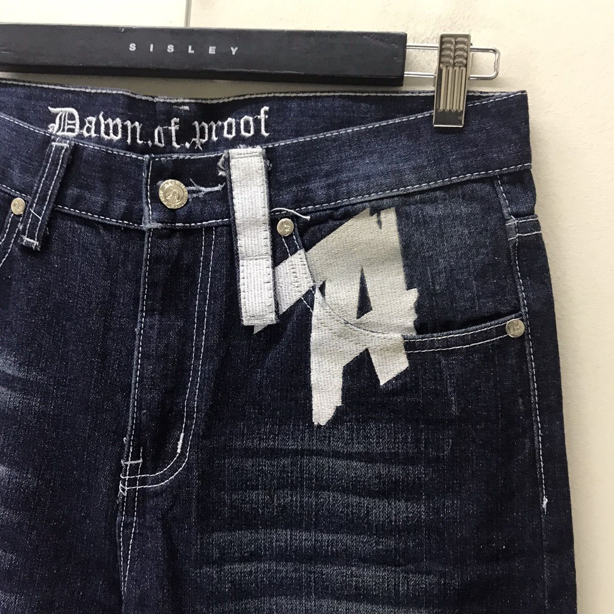 Japanese Brand LA WestSide DOP Denim Embroidery Tupac Legacy ‘Dawn of Proof Size US 30 / EU 46 - 6 Thumbnail