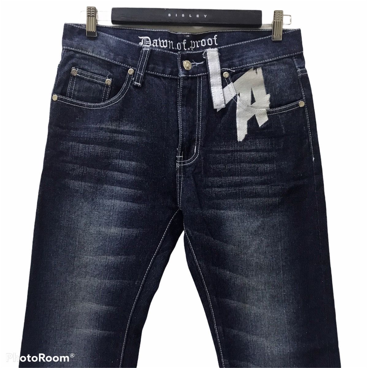 Japanese Brand LA WestSide DOP Denim Embroidery Tupac Legacy ‘Dawn of Proof Size US 30 / EU 46 - 4 Thumbnail