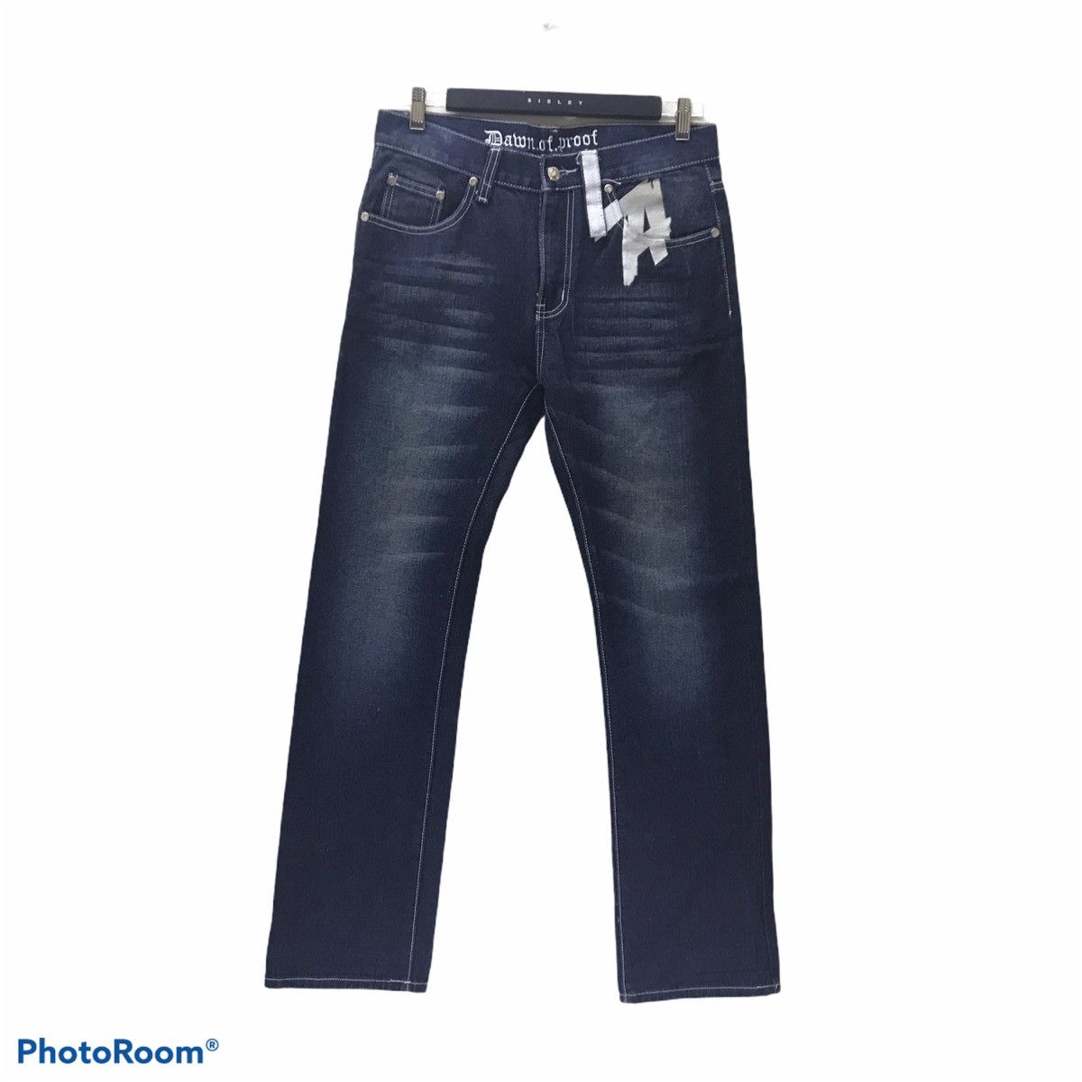 Japanese Brand LA WestSide DOP Denim Embroidery Tupac Legacy ‘Dawn of Proof Size US 30 / EU 46 - 3 Thumbnail