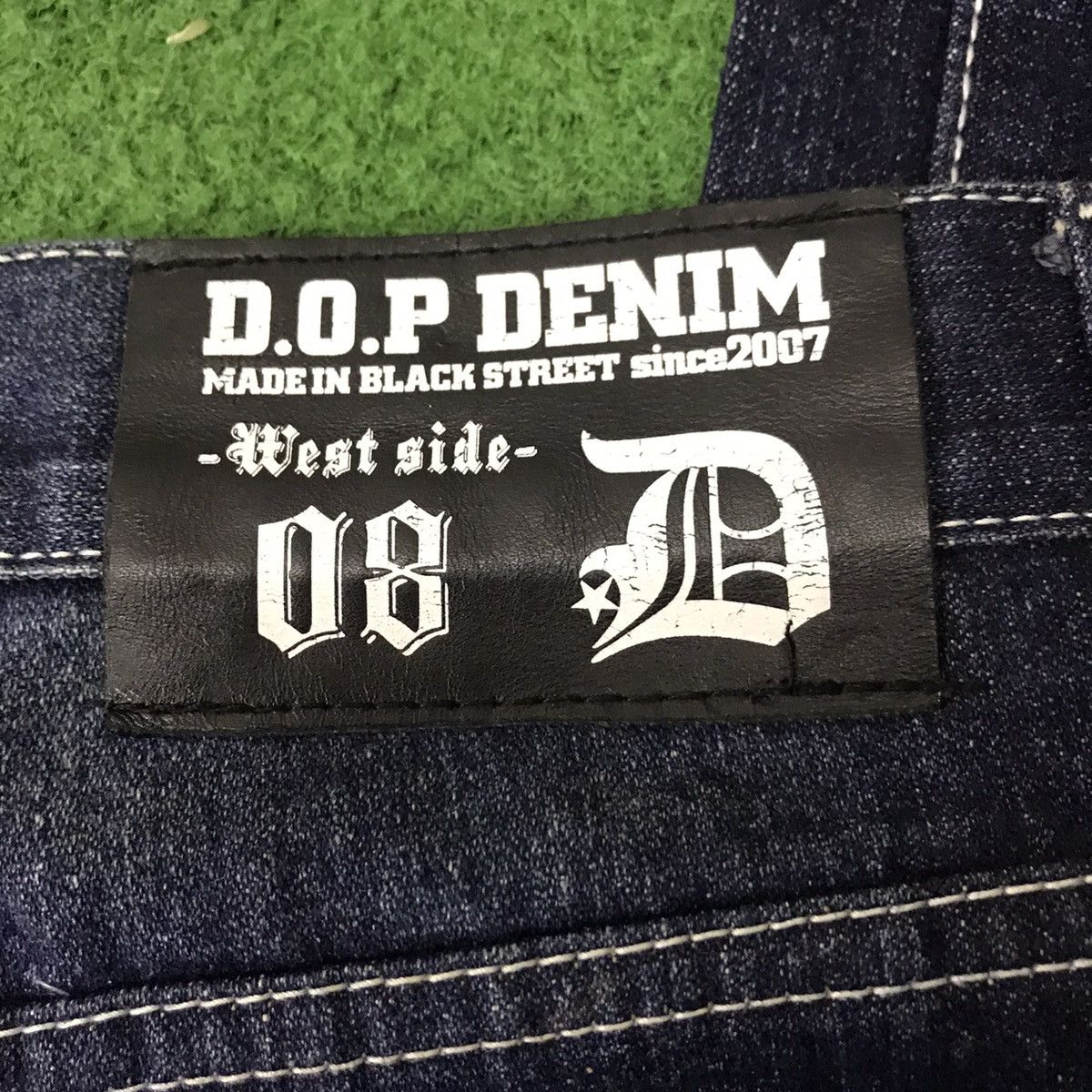 Japanese Brand LA WestSide DOP Denim Embroidery Tupac Legacy ‘Dawn of Proof Size US 30 / EU 46 - 16 Thumbnail