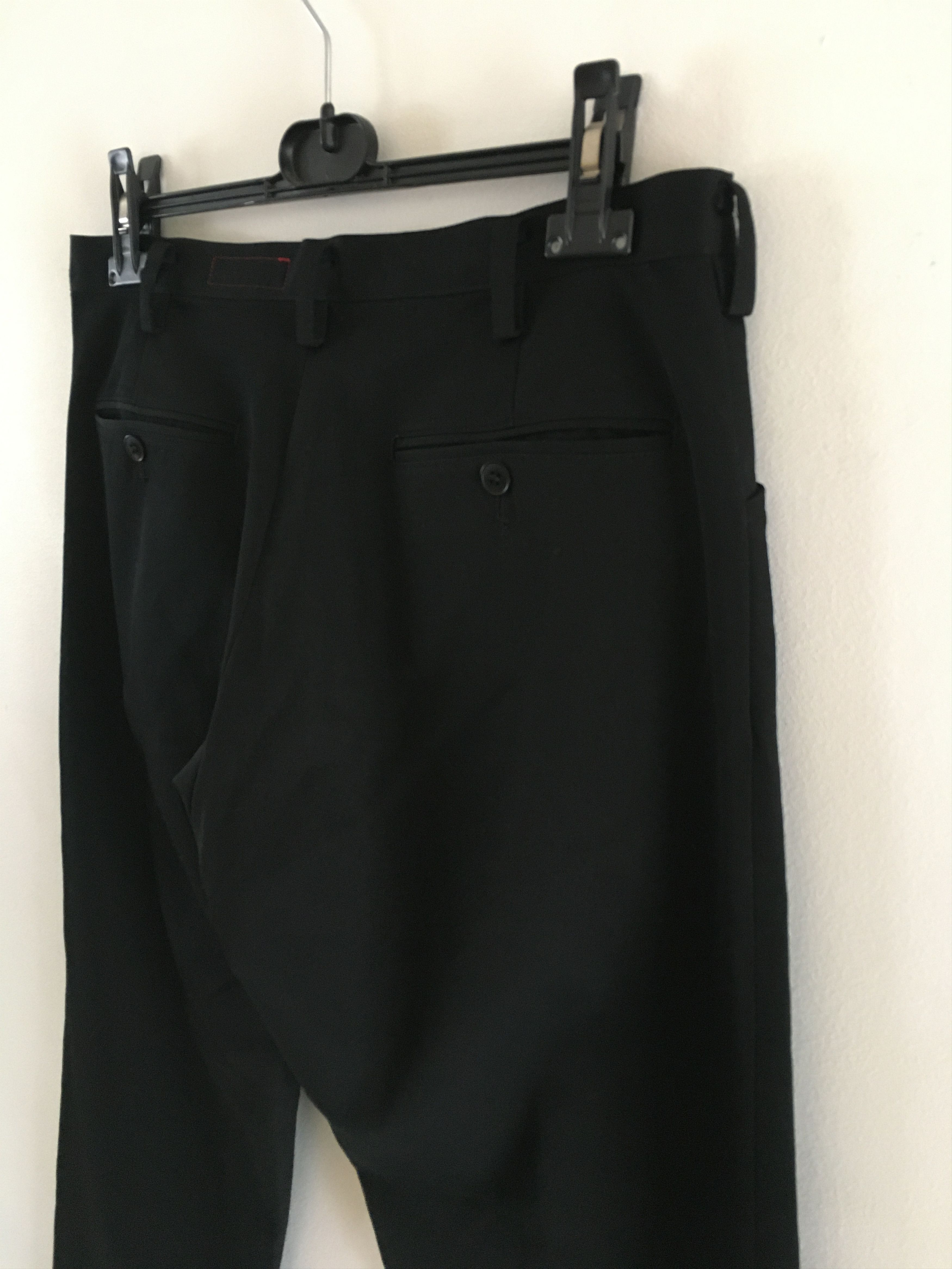 Yohji Yamamoto Yamamoto F/W Black Wool Pants Size US 30 / EU 46 - 12 Thumbnail