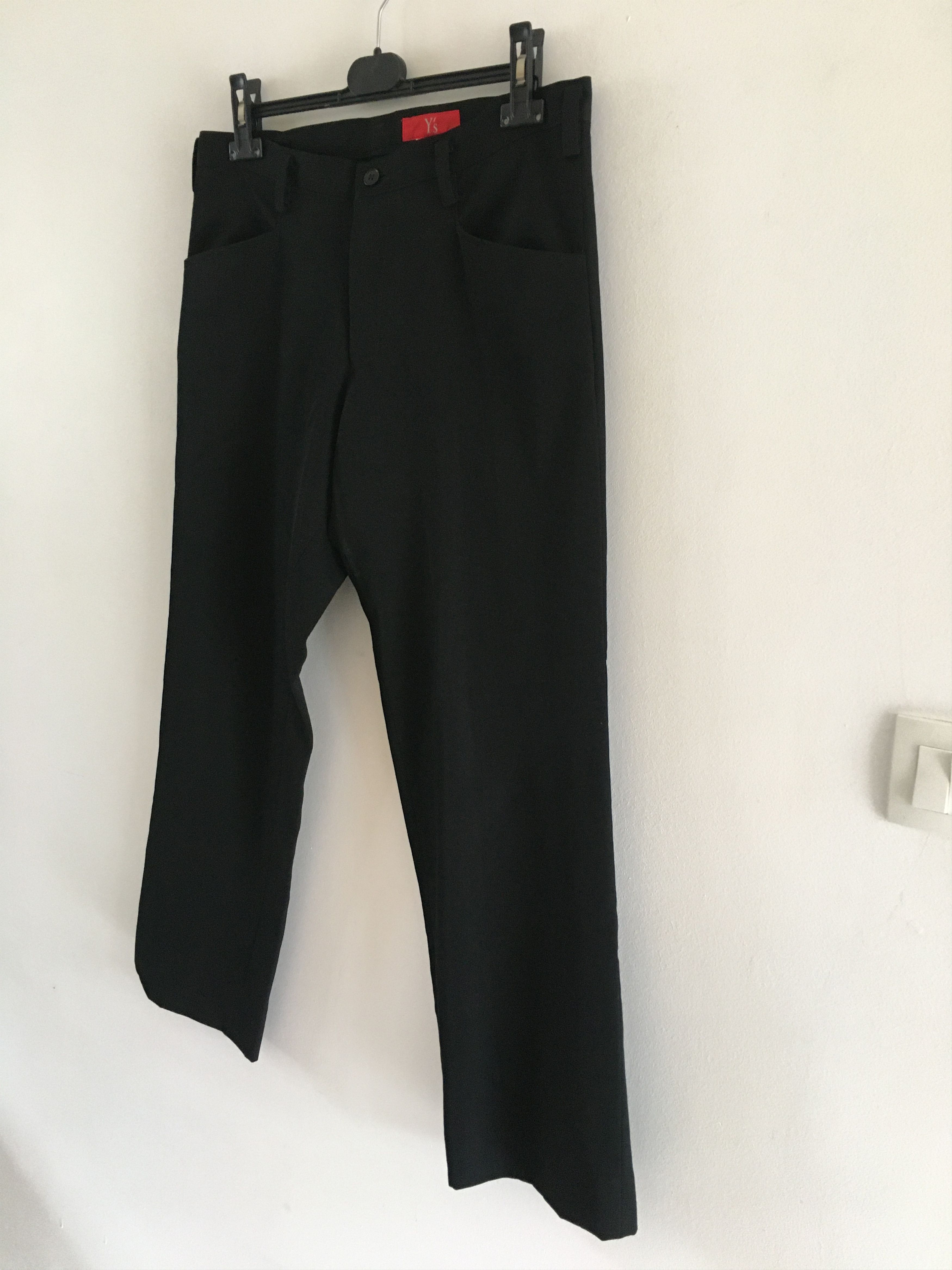 Yohji Yamamoto Yamamoto F/W Black Wool Pants Size US 30 / EU 46 - 8 Thumbnail
