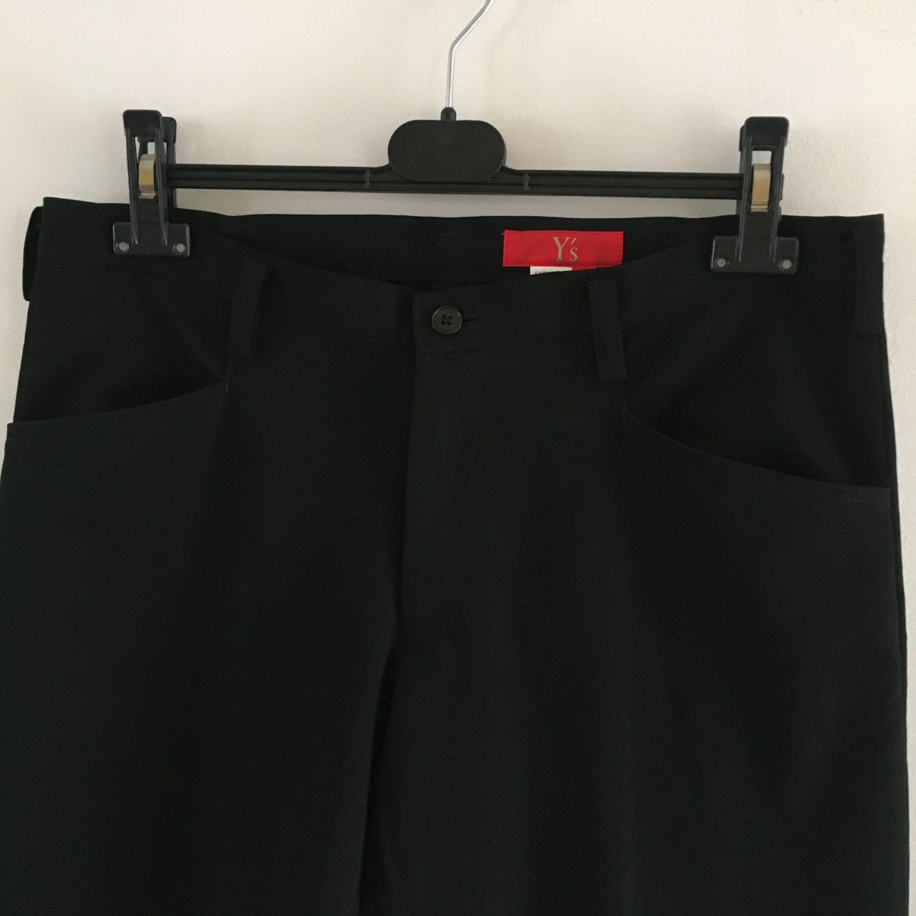 Yohji Yamamoto Yamamoto F/W Black Wool Pants Size US 30 / EU 46 - 4 Thumbnail