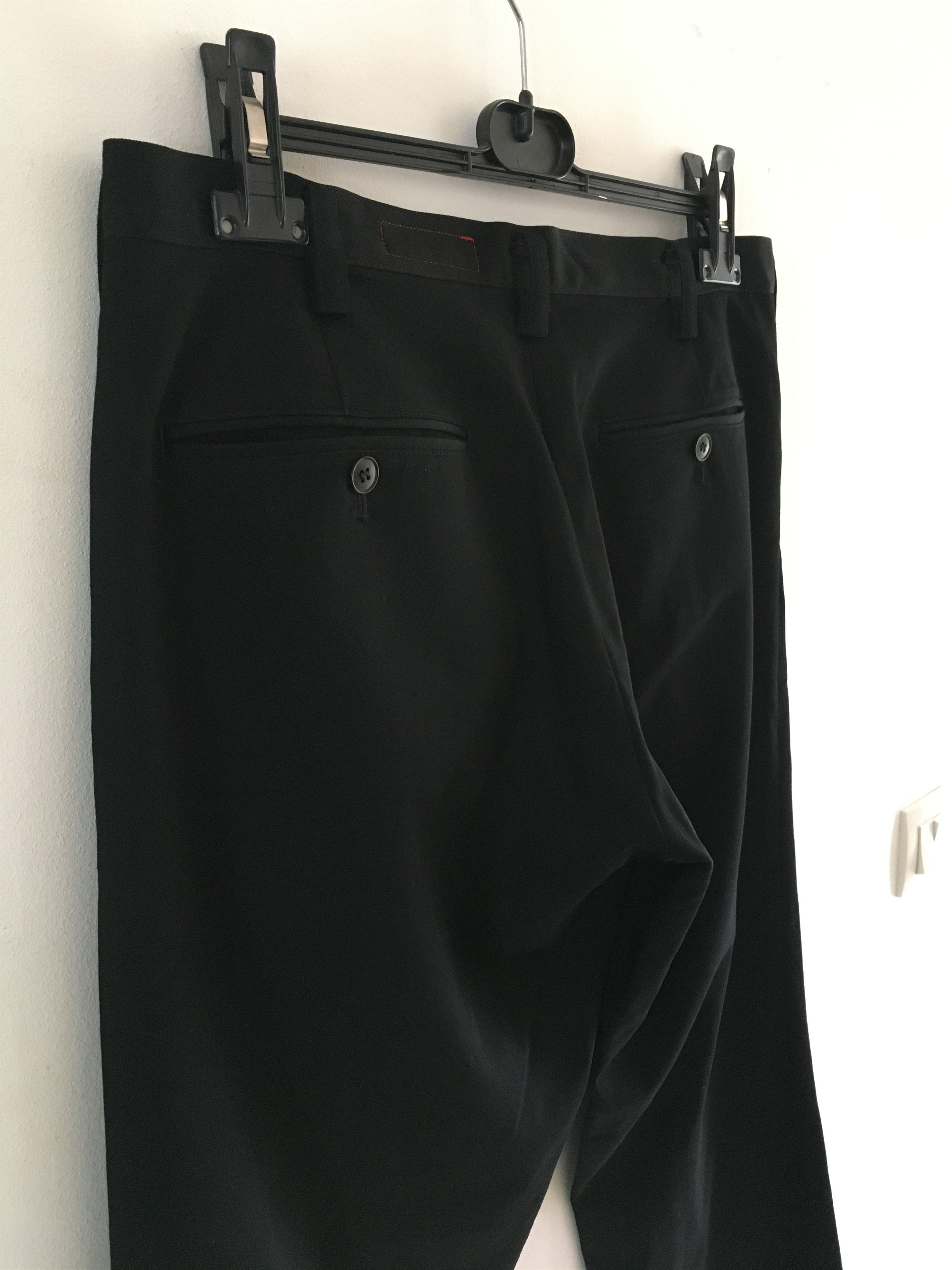 Yohji Yamamoto Yamamoto F/W Black Wool Pants Size US 30 / EU 46 - 13 Thumbnail