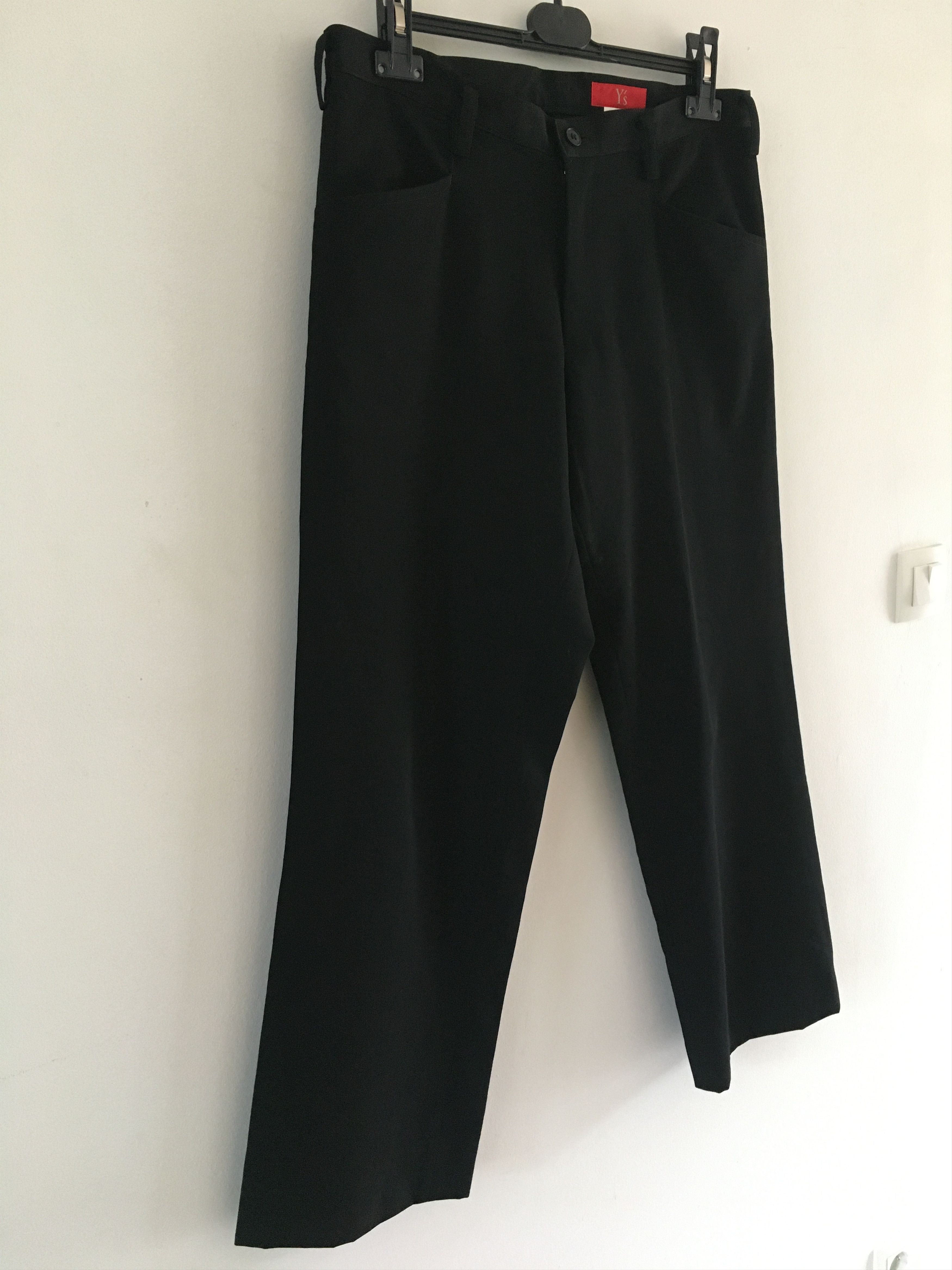 Yohji Yamamoto Yamamoto F/W Black Wool Pants Size US 30 / EU 46 - 7 Thumbnail