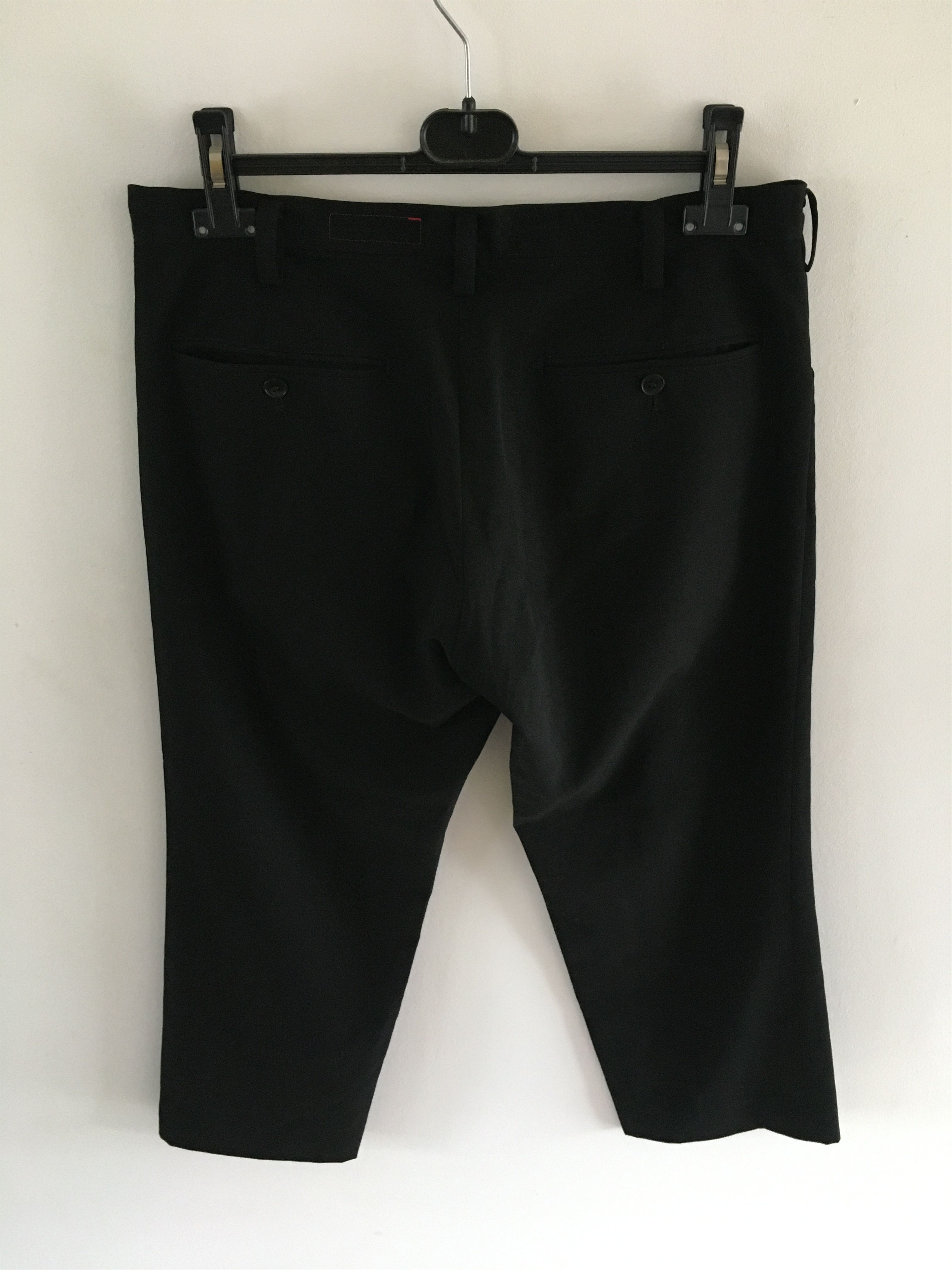 Yohji Yamamoto Yamamoto F/W Black Wool Pants Size US 30 / EU 46 - 11 Thumbnail
