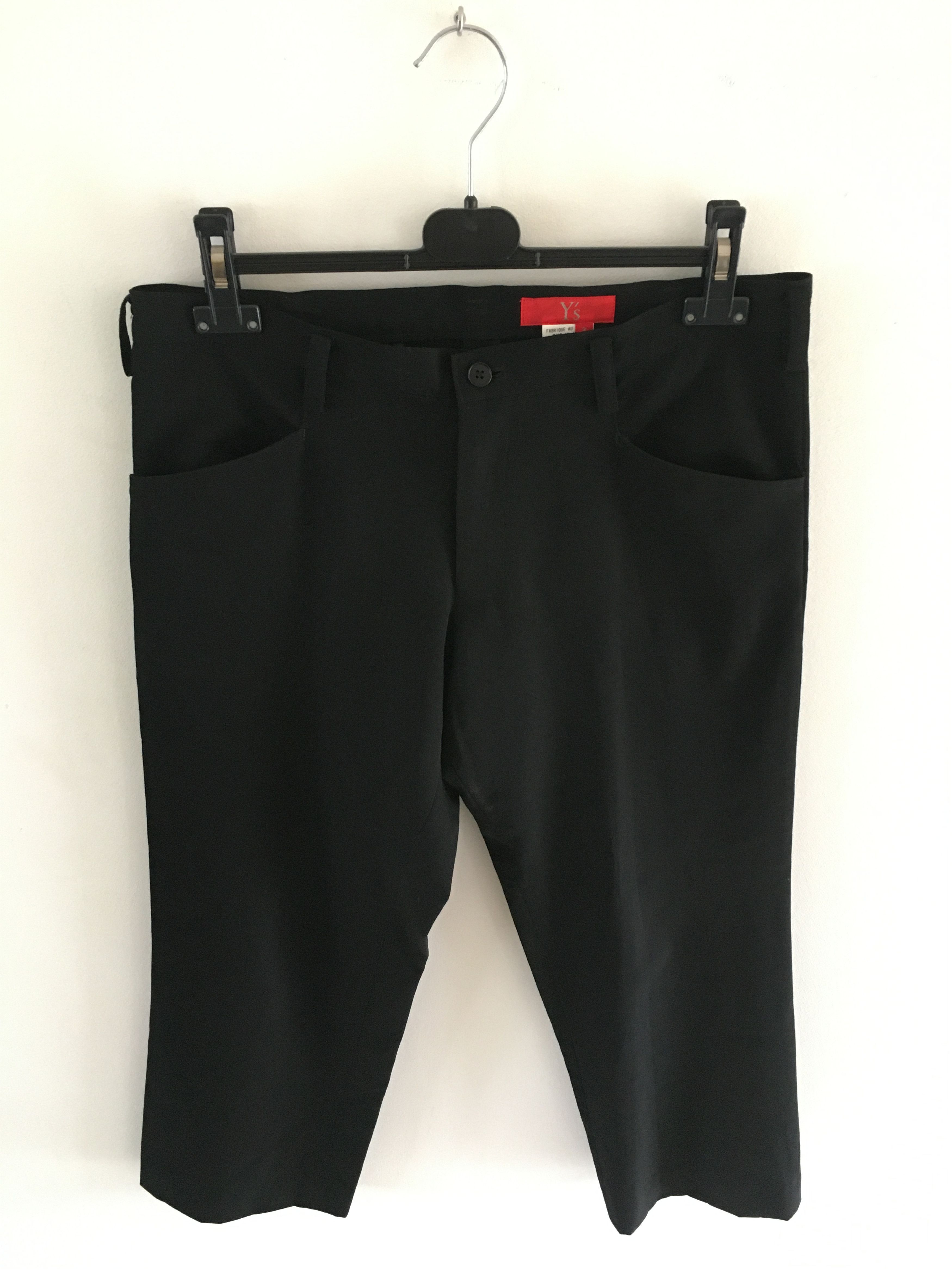 Yohji Yamamoto Yamamoto F/W Black Wool Pants Size US 30 / EU 46 - 3 Thumbnail