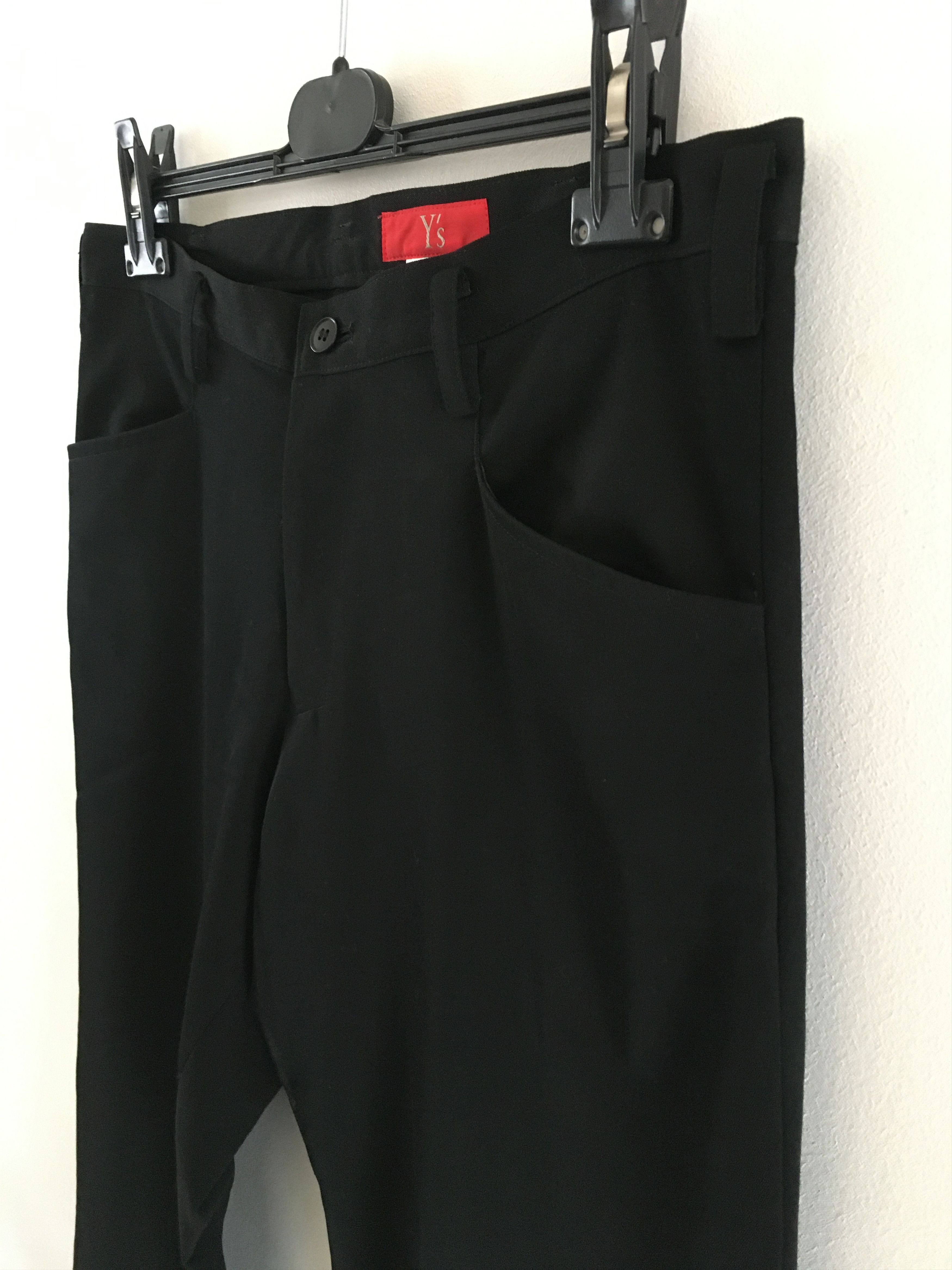 Yohji Yamamoto Yamamoto F/W Black Wool Pants Size US 30 / EU 46 - 5 Thumbnail