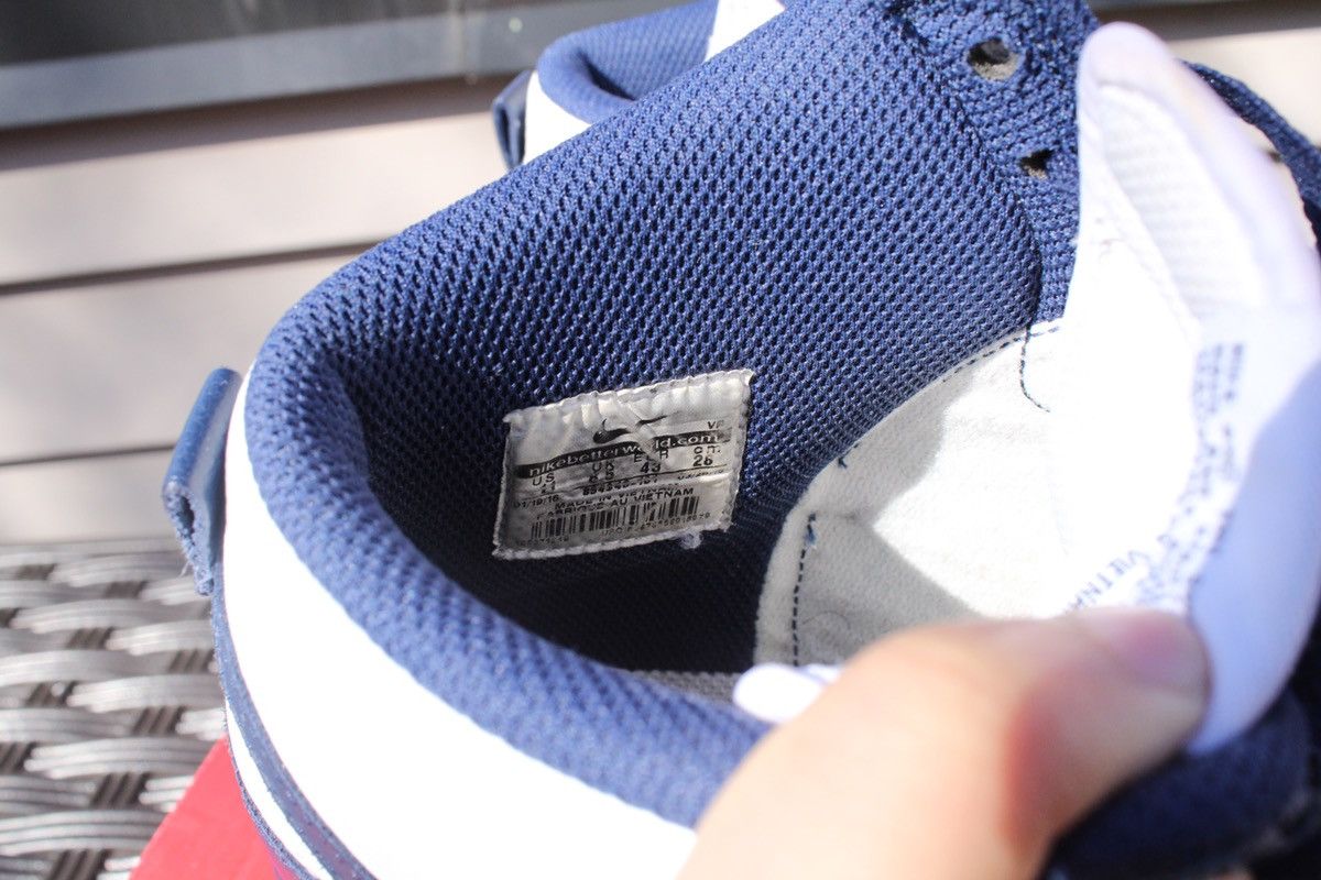 Nike 2016 Nike Dunk “Villanova” Size US 10 / EU 43 - 6 Thumbnail
