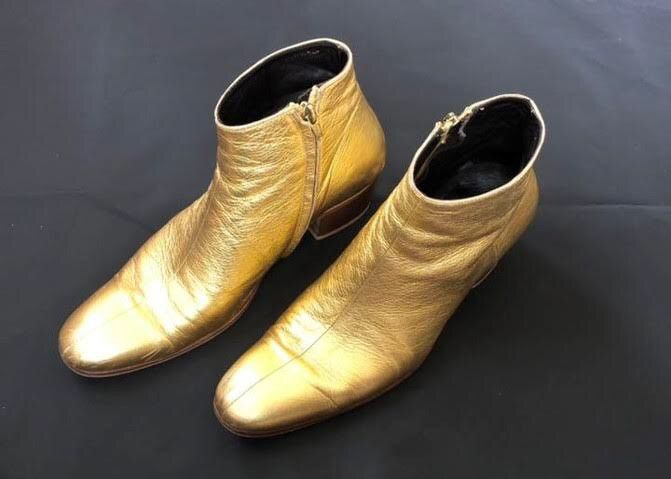 Dior × Hedi Slimane 2005AW Dior Homme Heel Boots | Grailed