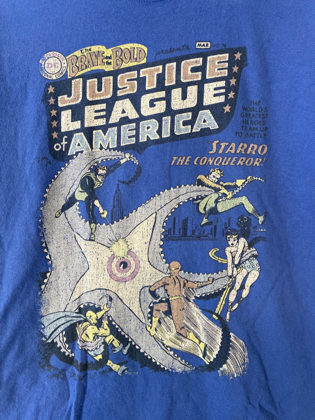 DC Comics × Vintage Vintage 90s DC Comics Justice League tee Size US M / EU 48-50 / 2 - 2 Thumbnail