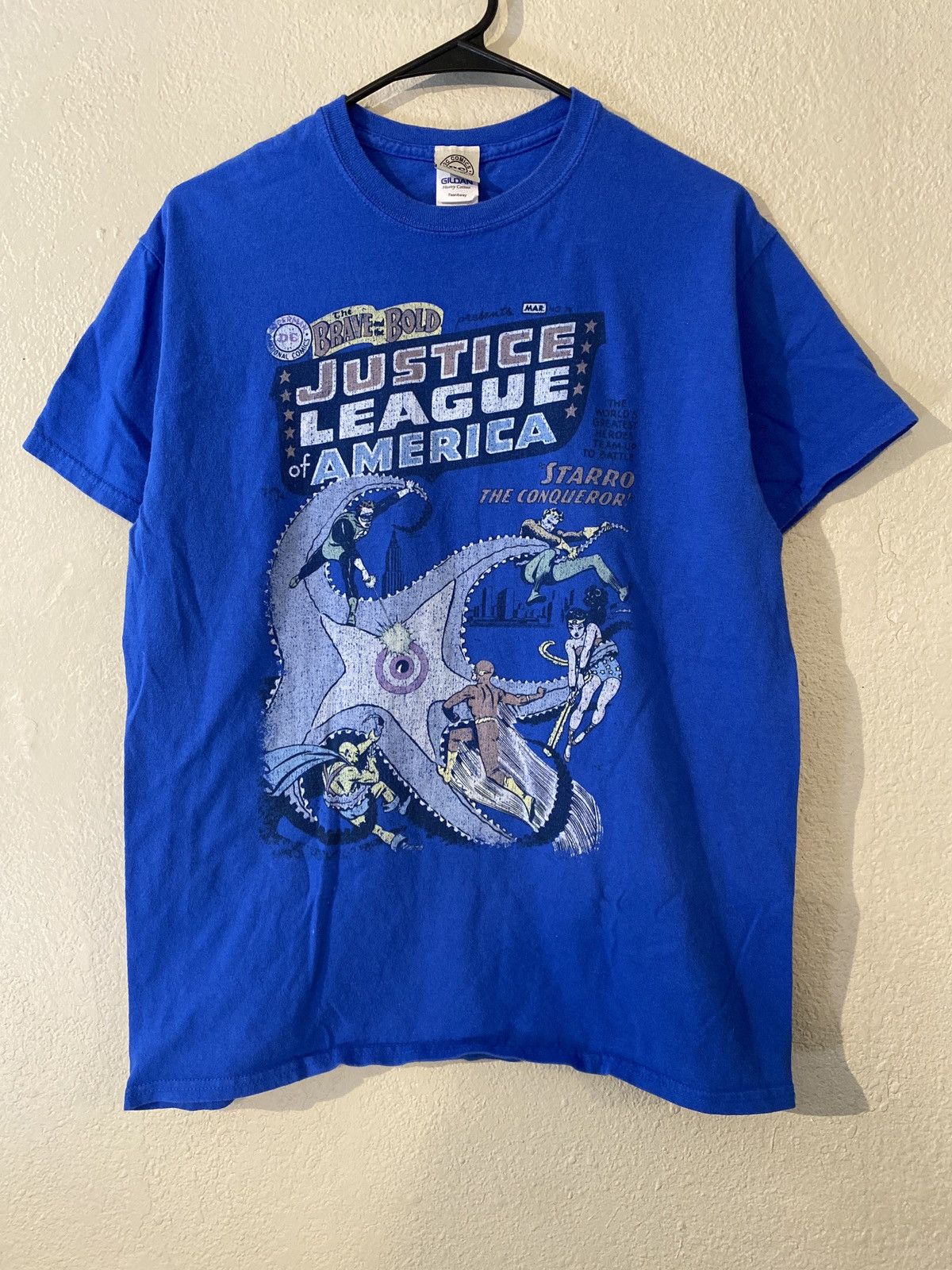 DC Comics × Vintage Vintage 90s DC Comics Justice League tee Size US M / EU 48-50 / 2 - 1 Thumbnail