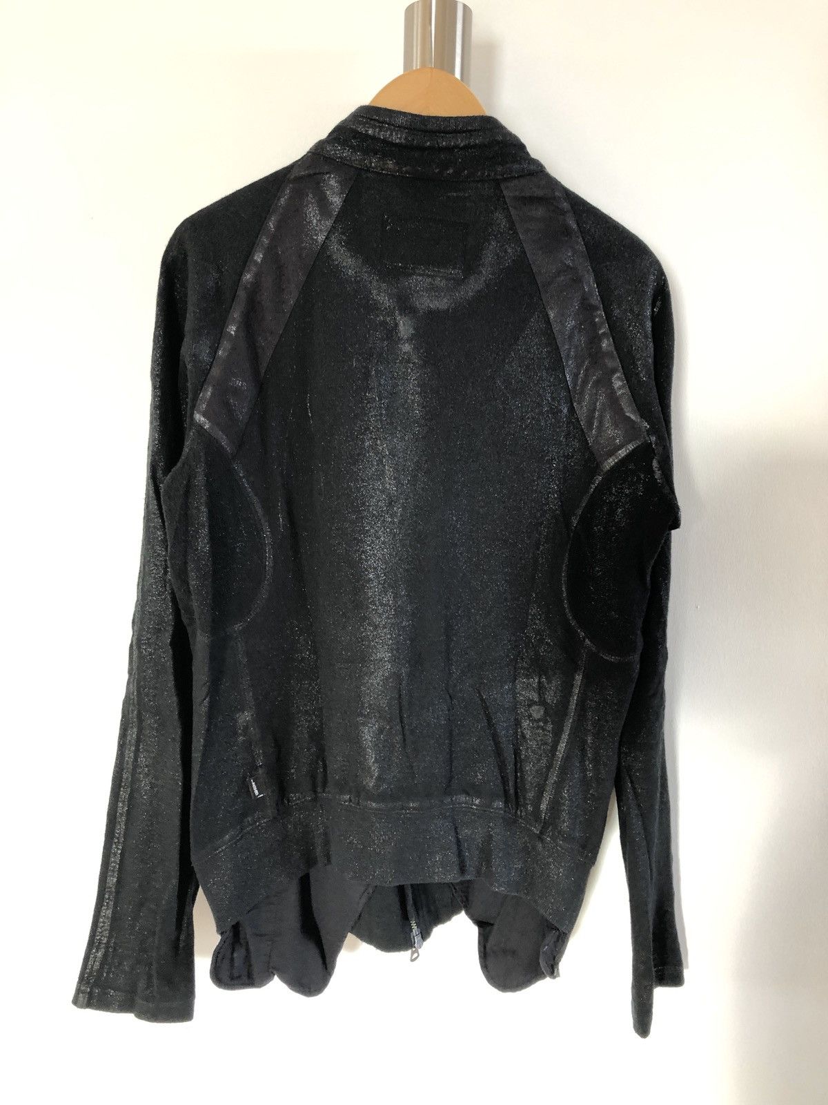 Le Grande Bleu (L.G.B.) L.G.B. sweat cardigan zip bomber biker jacket - not leather Size US XL / EU 56 / 4 - 10 Thumbnail