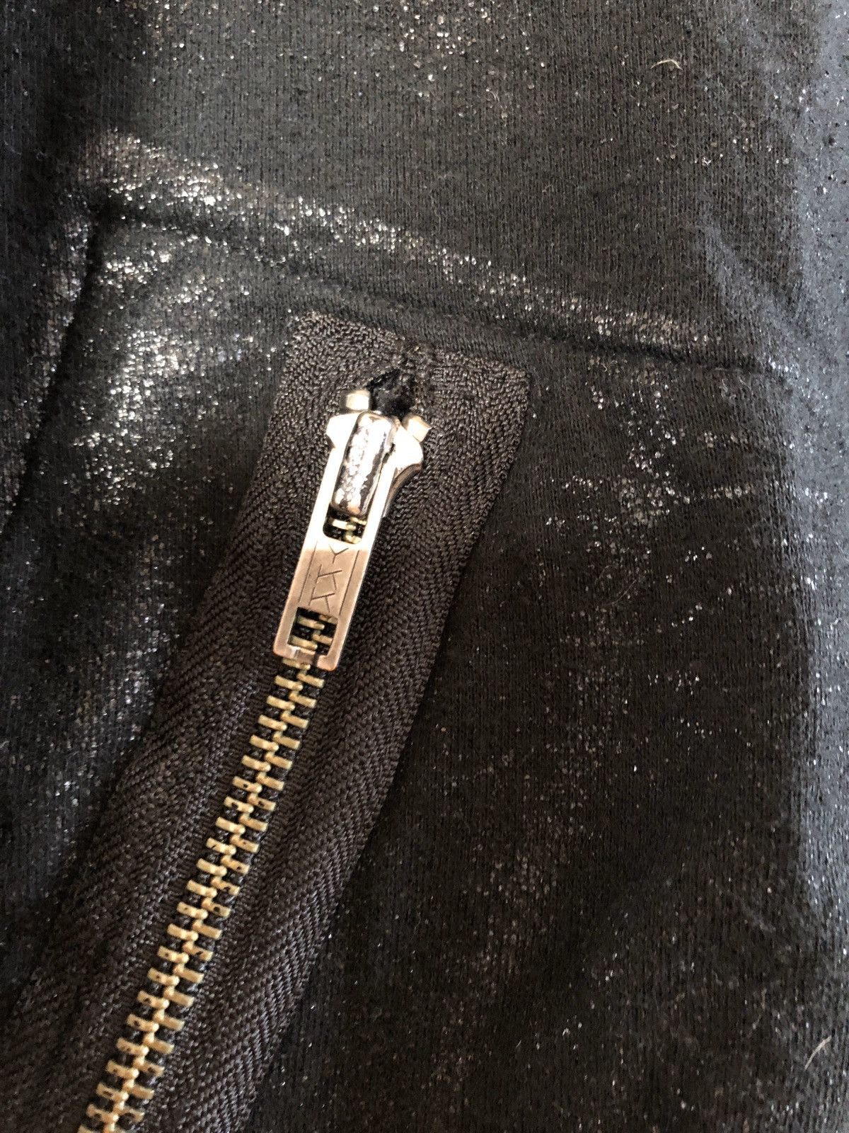 Le Grande Bleu (L.G.B.) L.G.B. sweat cardigan zip bomber biker jacket - not leather Size US XL / EU 56 / 4 - 9 Thumbnail