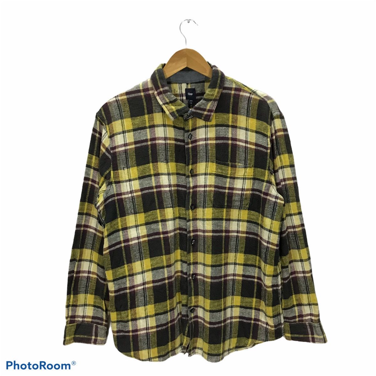 Flannel × Gap Vintage Gap flannel design button up shirt Size US XL / EU 56 / 4 - 1 Thumbnail