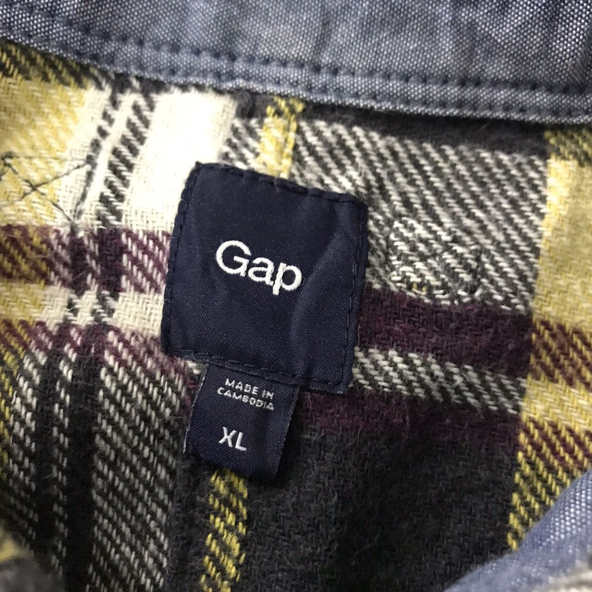 Flannel × Gap Vintage Gap flannel design button up shirt Size US XL / EU 56 / 4 - 5 Thumbnail