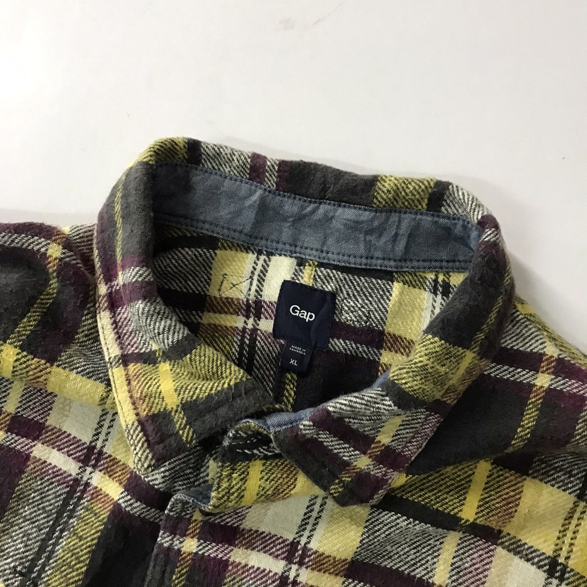Flannel × Gap Vintage Gap flannel design button up shirt Size US XL / EU 56 / 4 - 4 Thumbnail