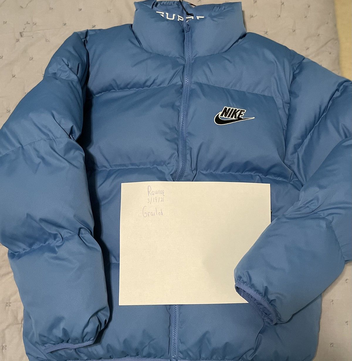 Supreme Nike x Supreme Reversible Puffy Jacket | Grailed