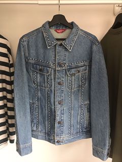 Supreme Studded Denim Trucker Jacket | Grailed