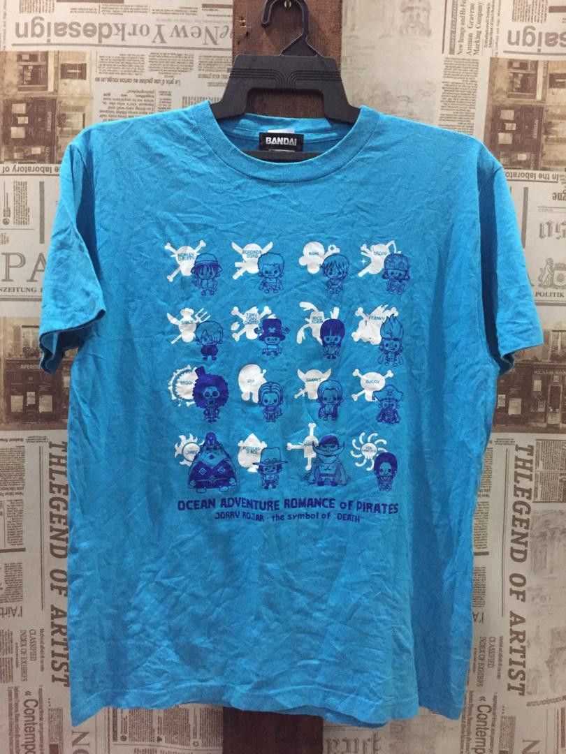 Anime × Japanese Brand BANDAI x ONE PIECE Anime T Shirts Size US L / EU 52-54 / 3 - 1 Thumbnail