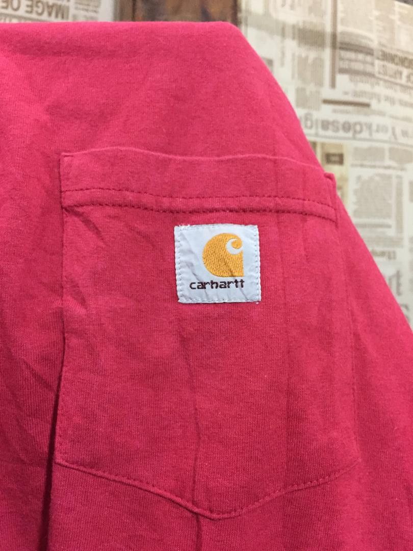 Carhartt × Vintage Vintage Carhatt Long Sleeve Single Pocket Size US L / EU 52-54 / 3 - 2 Thumbnail