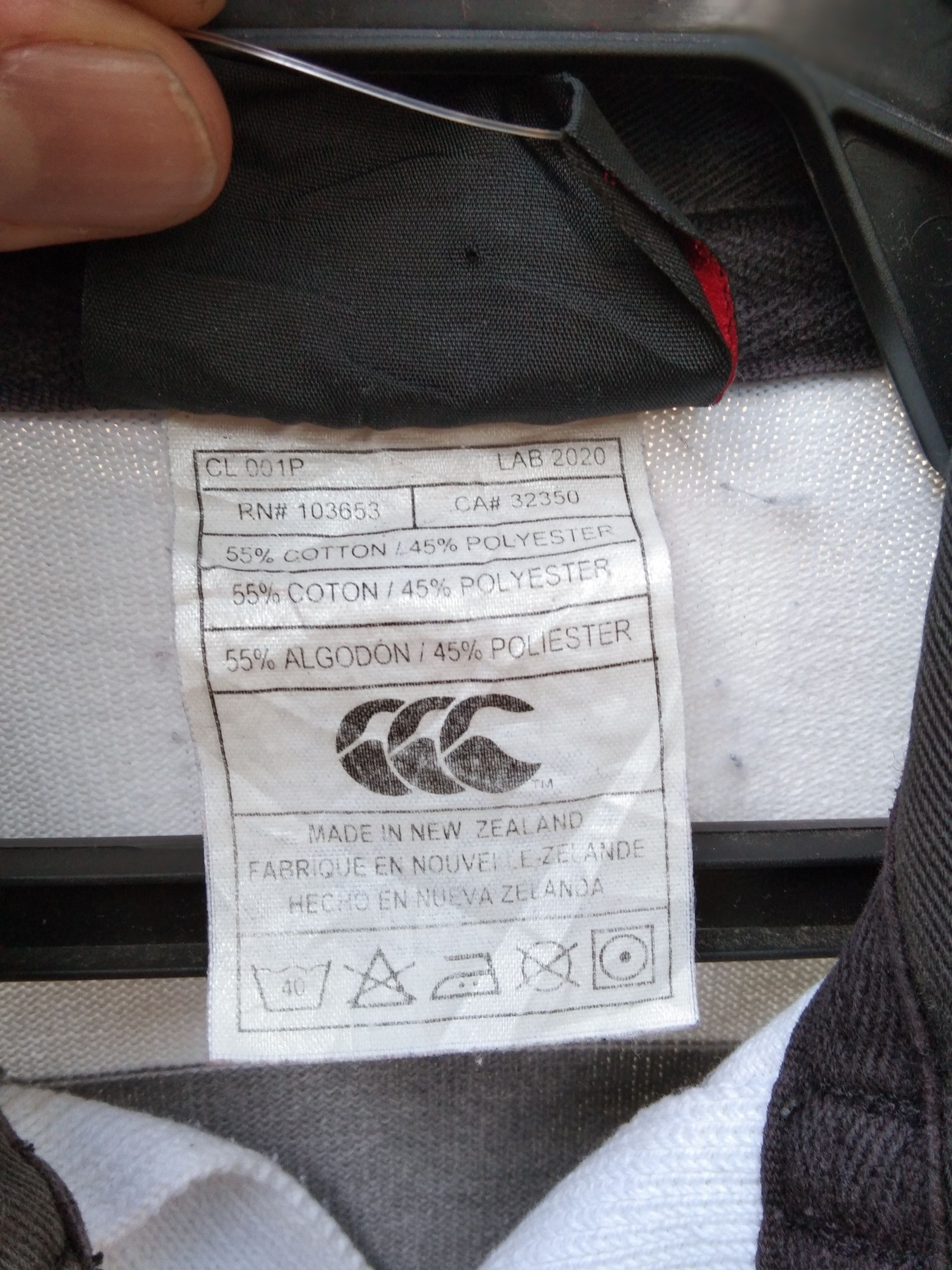 Canterbury of New Zealand Rugby polo tee Size US S / EU 44-46 / 1 - 7 Thumbnail