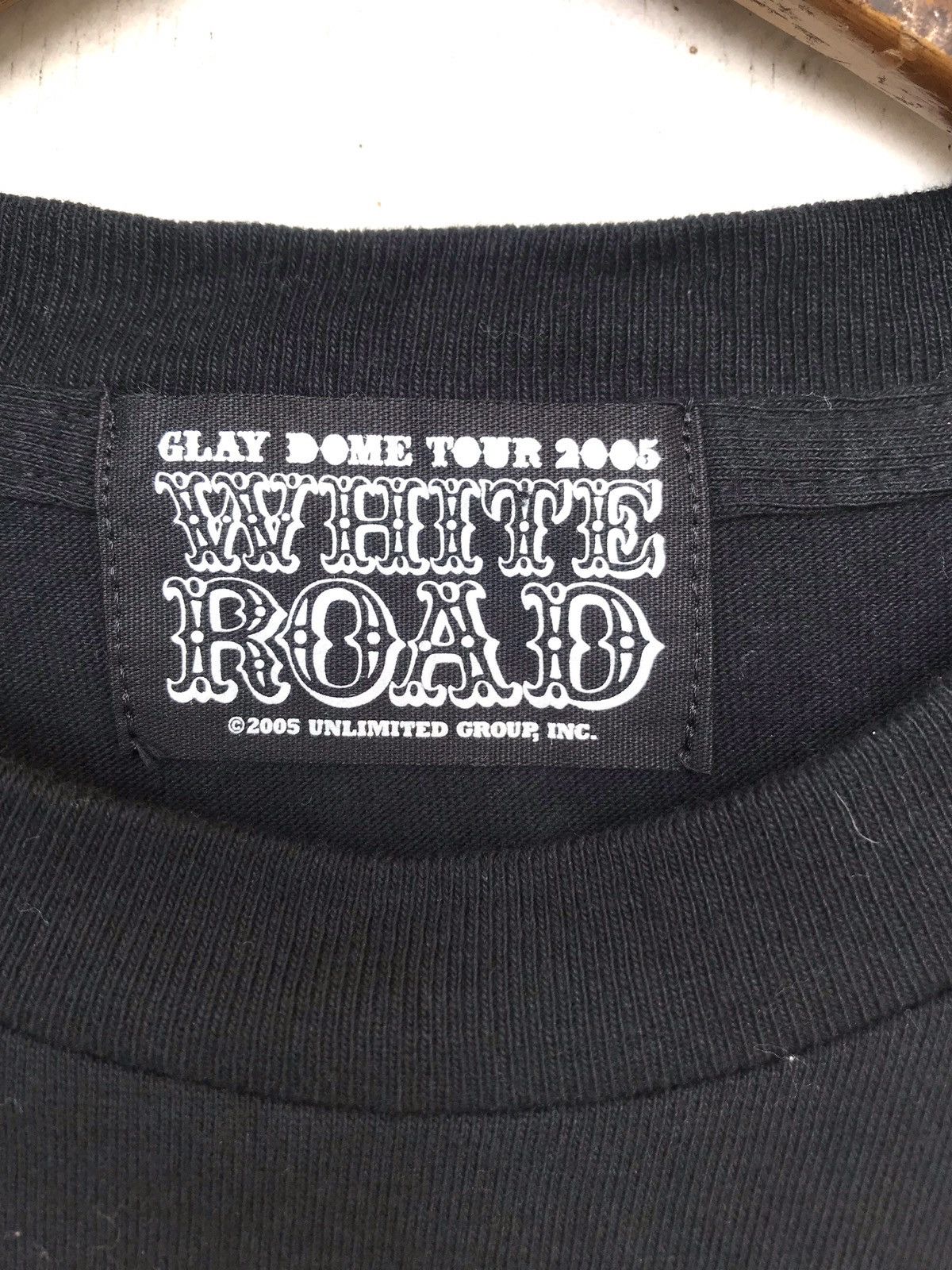 Band Tees GLAY DOME TOUR “2005”White Road. Size US M / EU 48-50 / 2 - 8 Thumbnail