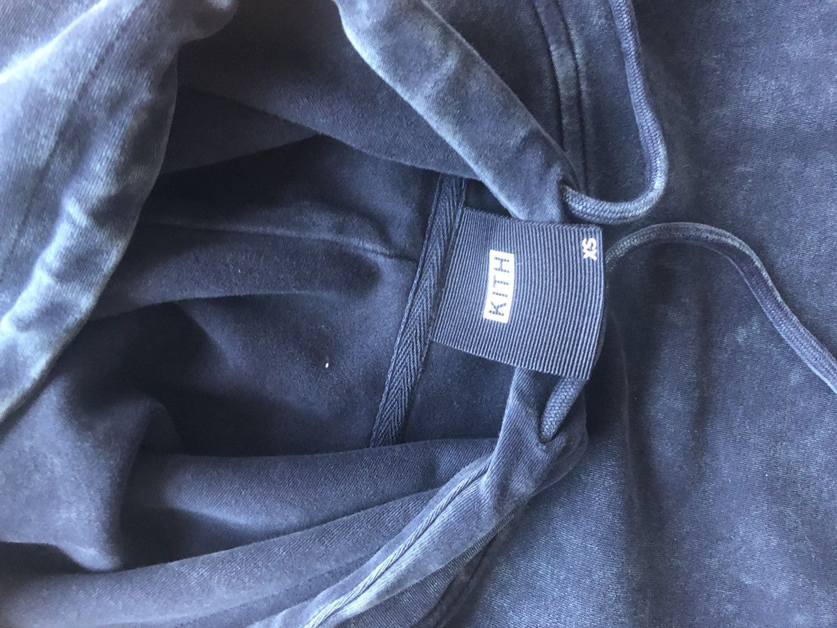 Kith Kith Williams 3 Stone Wash Hoodie Dark Navy | Grailed