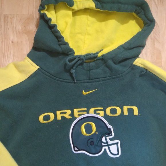 NCAA Vintage Nike Center Swoosh U of Oregon Ducks Hoodie Size US M / EU 48-50 / 2 - 3 Thumbnail