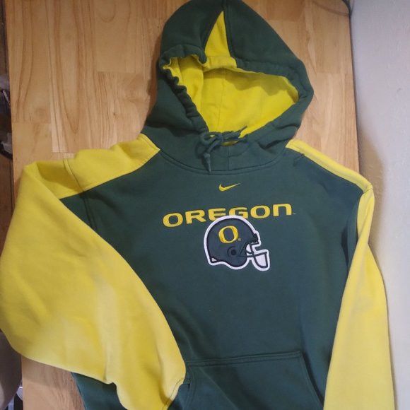 NCAA Vintage Nike Center Swoosh U of Oregon Ducks Hoodie Size US M / EU 48-50 / 2 - 1 Thumbnail