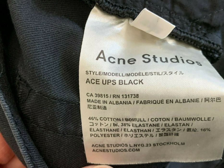 Acne Studios Acne Ace Ups | Grailed