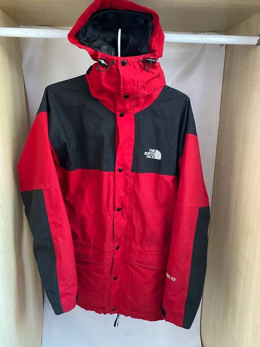 Vintage Vintage North Face Decathlon gore-tex mountain jacket in red ...