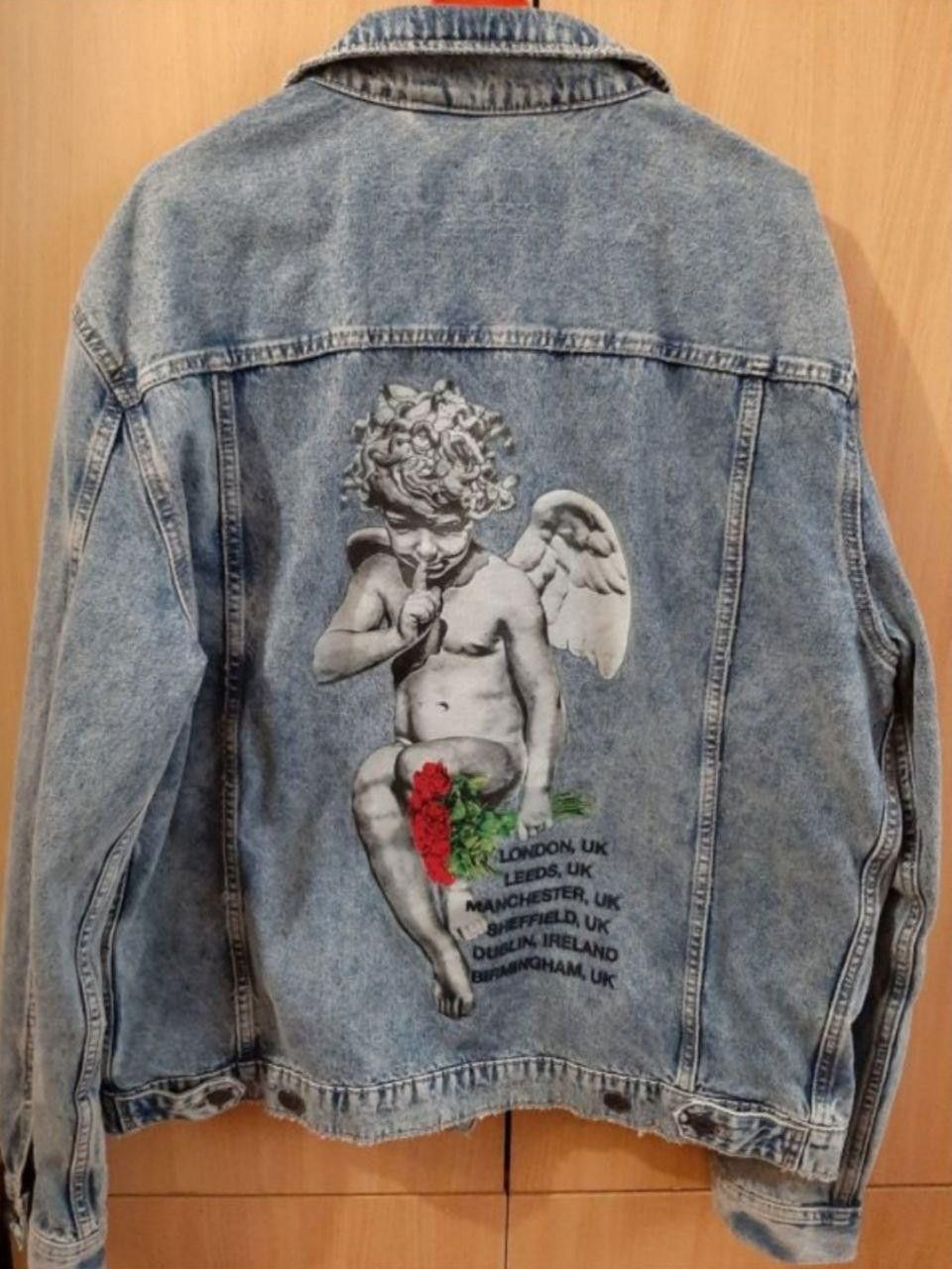 Red Denim Young Thug Spider Jacket - Jackets Masters