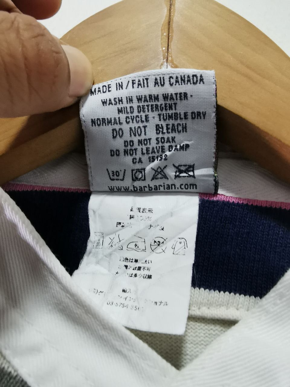Barbarian Vintage Barbarian Rugby Shirt Size S / US 4 / IT 40 - 6 Thumbnail